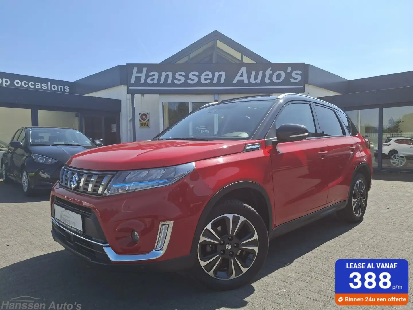 Suzuki Vitara 1.4 Boosterjet Select Smart Hybrid AllGrip afn tre Červená - 1