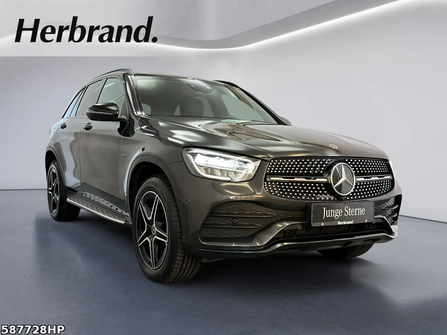 Mercedes-Benz GLC 300 de 4M AMG  Night AHK 360° Head Up Grau - 2