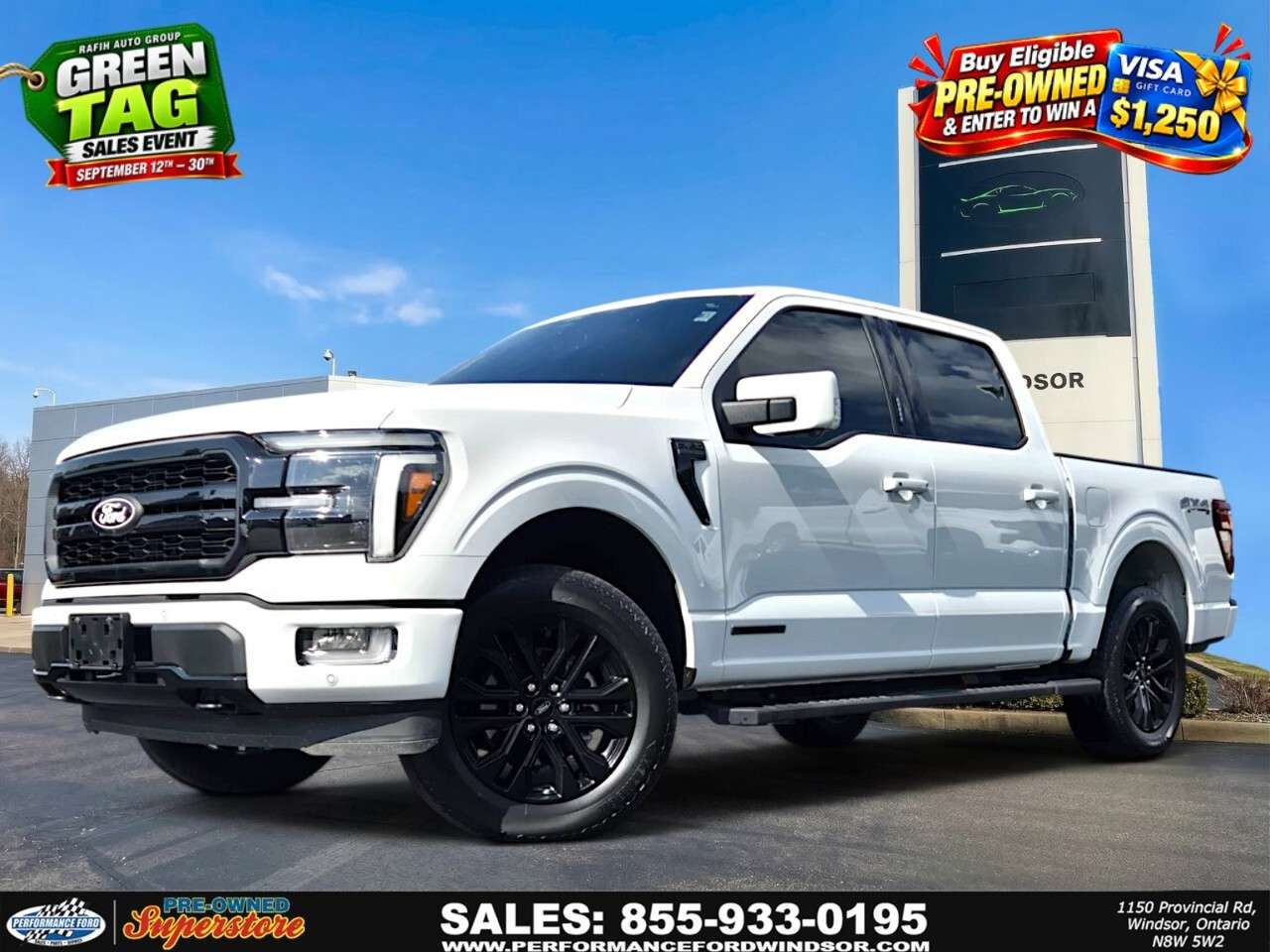 2024 Ford F-150 4x4 SuperCrew LARIAT - 145 WB LARIAT EDITION-HYBRI