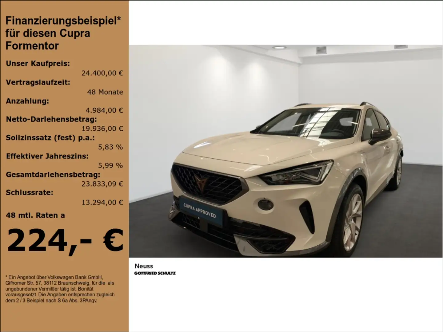 CUPRA Formentor HYBRID APP LED EPH KEYLESS USB Weiß - 1