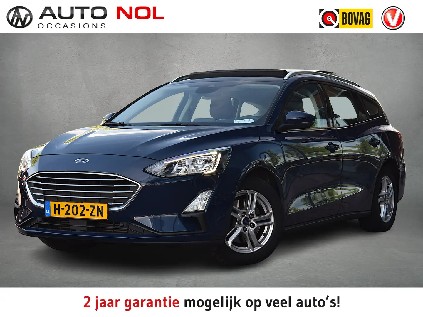 Ford Focus Wagon 1.0 EcoBoost Trend Edition Business | Pano | Azul - 1