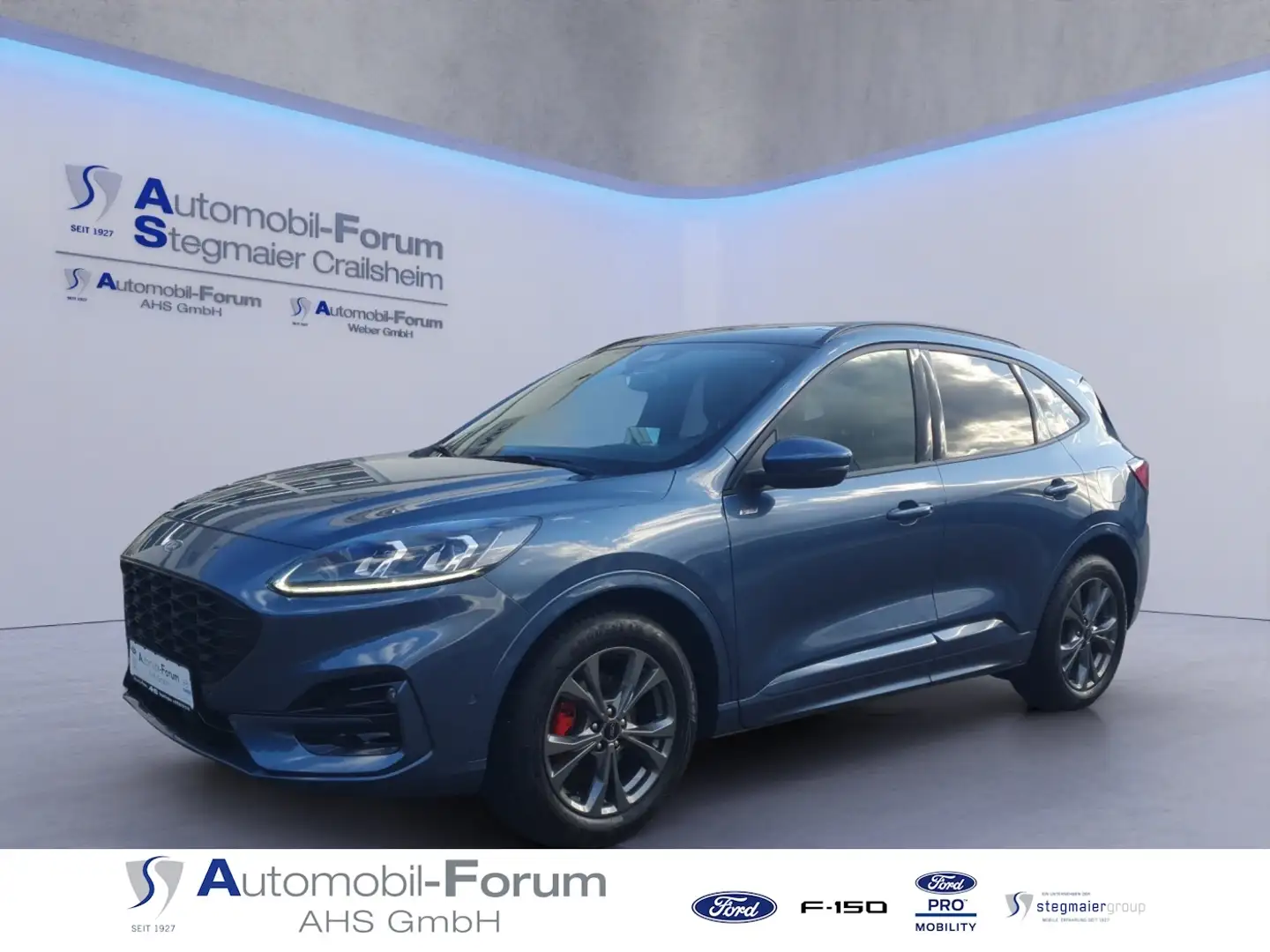 Ford Kuga ST-Line X 1.5 EcoBoost *PANO*ACC*LED*NAVI* Blau - 1