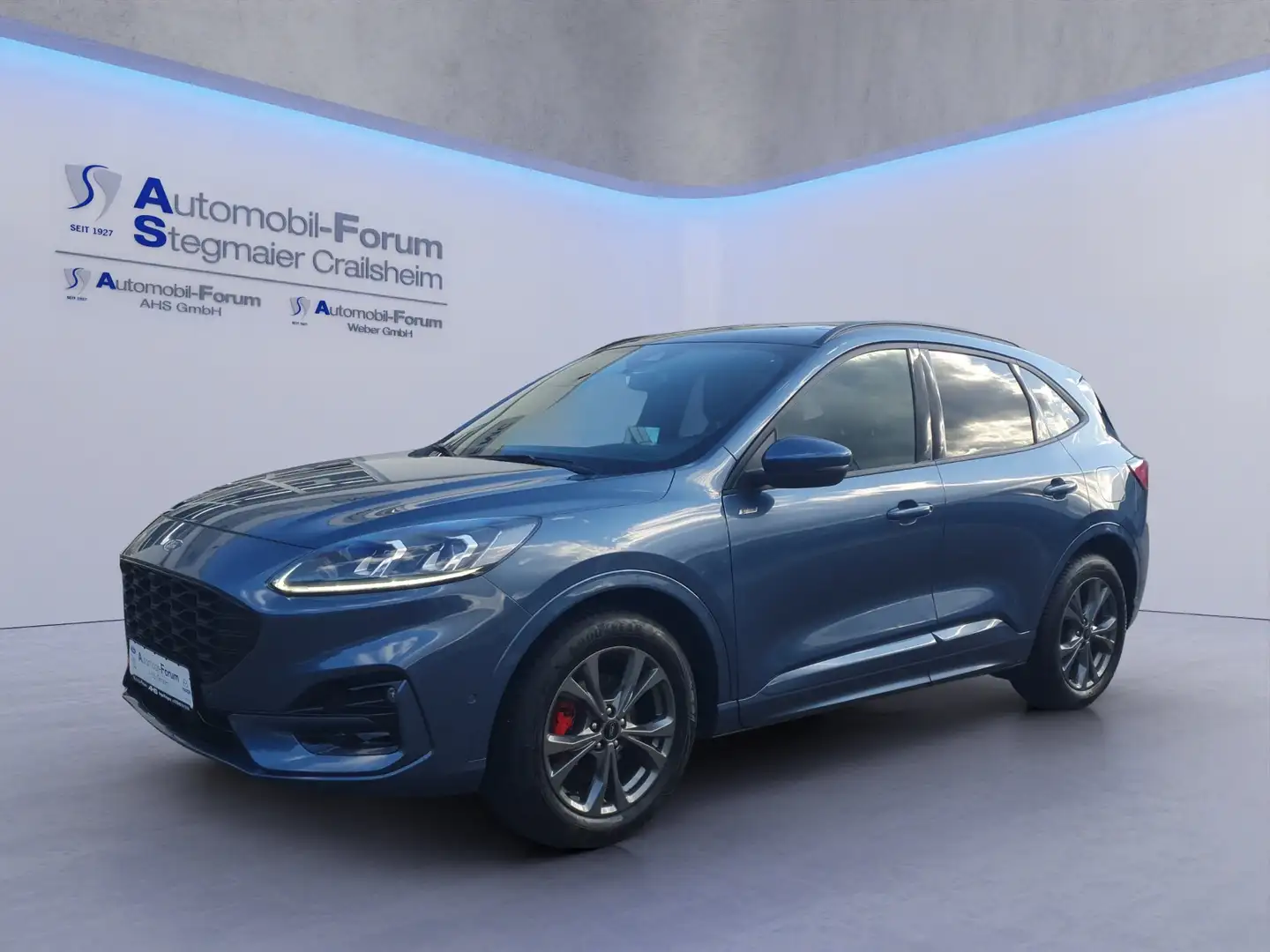 Ford Kuga ST-Line X 1.5 EcoBoost *PANO*ACC*LED*NAVI* Bleu - 2