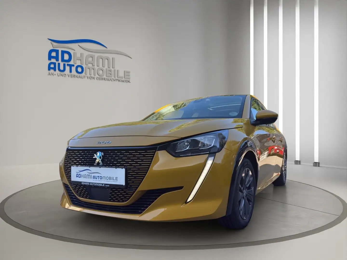 Peugeot 208 e- Allure-LED/CAM/NAVI/PANORAMA! Jaune - 1
