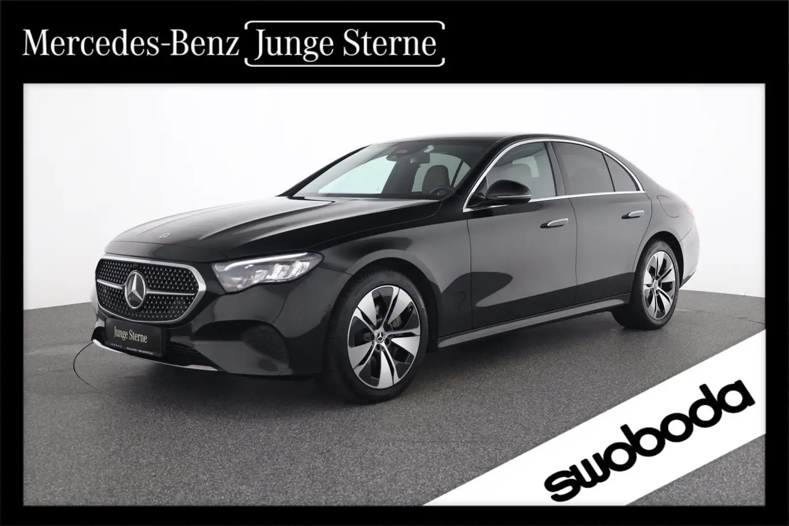 Mercedes-Benz E 300 e 4Matic Schwarz - 1