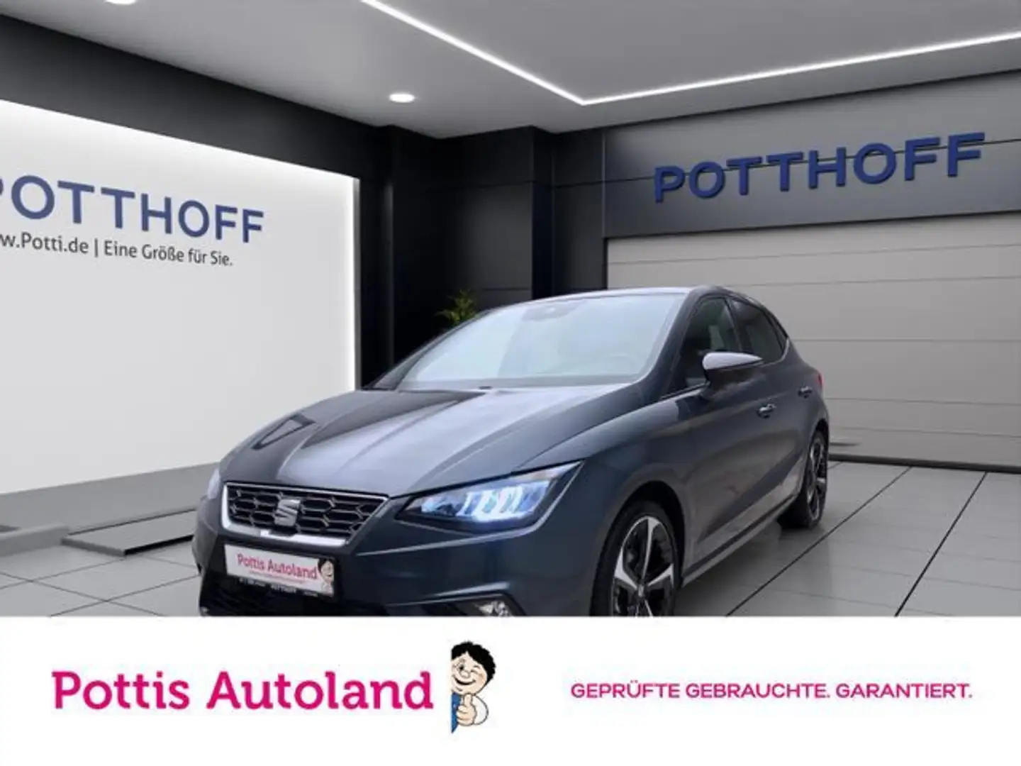 SEAT Ibiza 1.0 TSI DSG FR-LINE KAMERA PDC SITZHZG LED Grau - 1