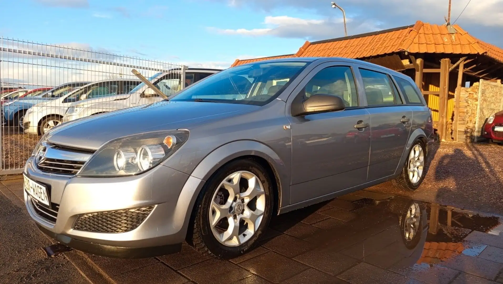Opel Astra 1.6 Klima, TÜV 02/2027 Bleu - 2