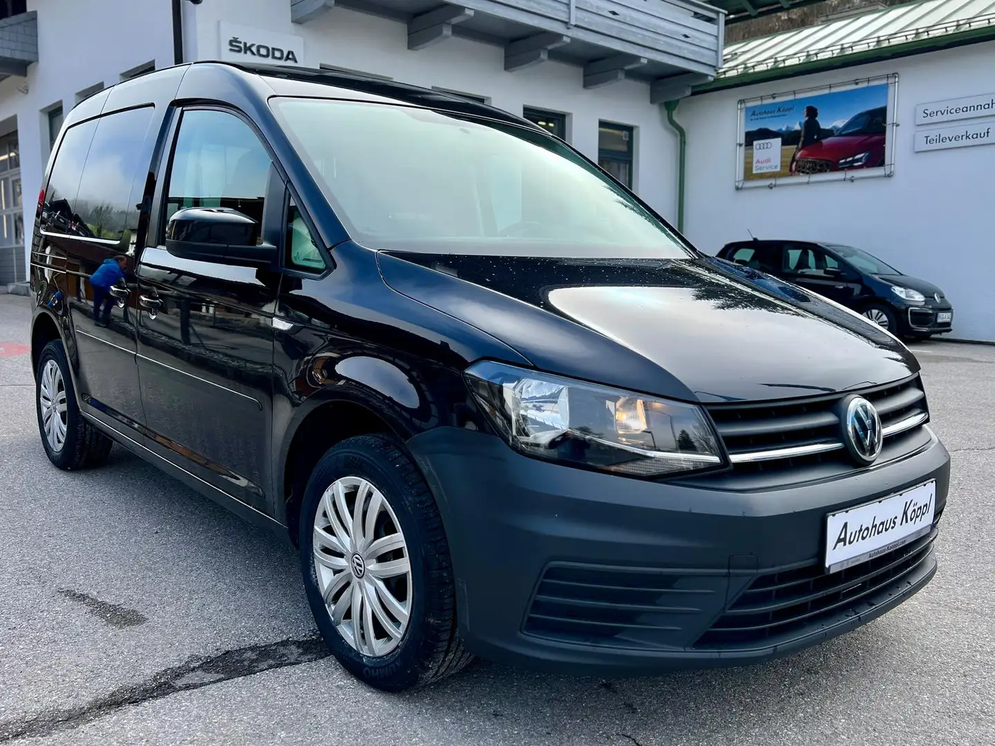 Volkswagen Caddy Trendline 1.4 TSI PDC GRA 2-Zonen Klima Nero - 2