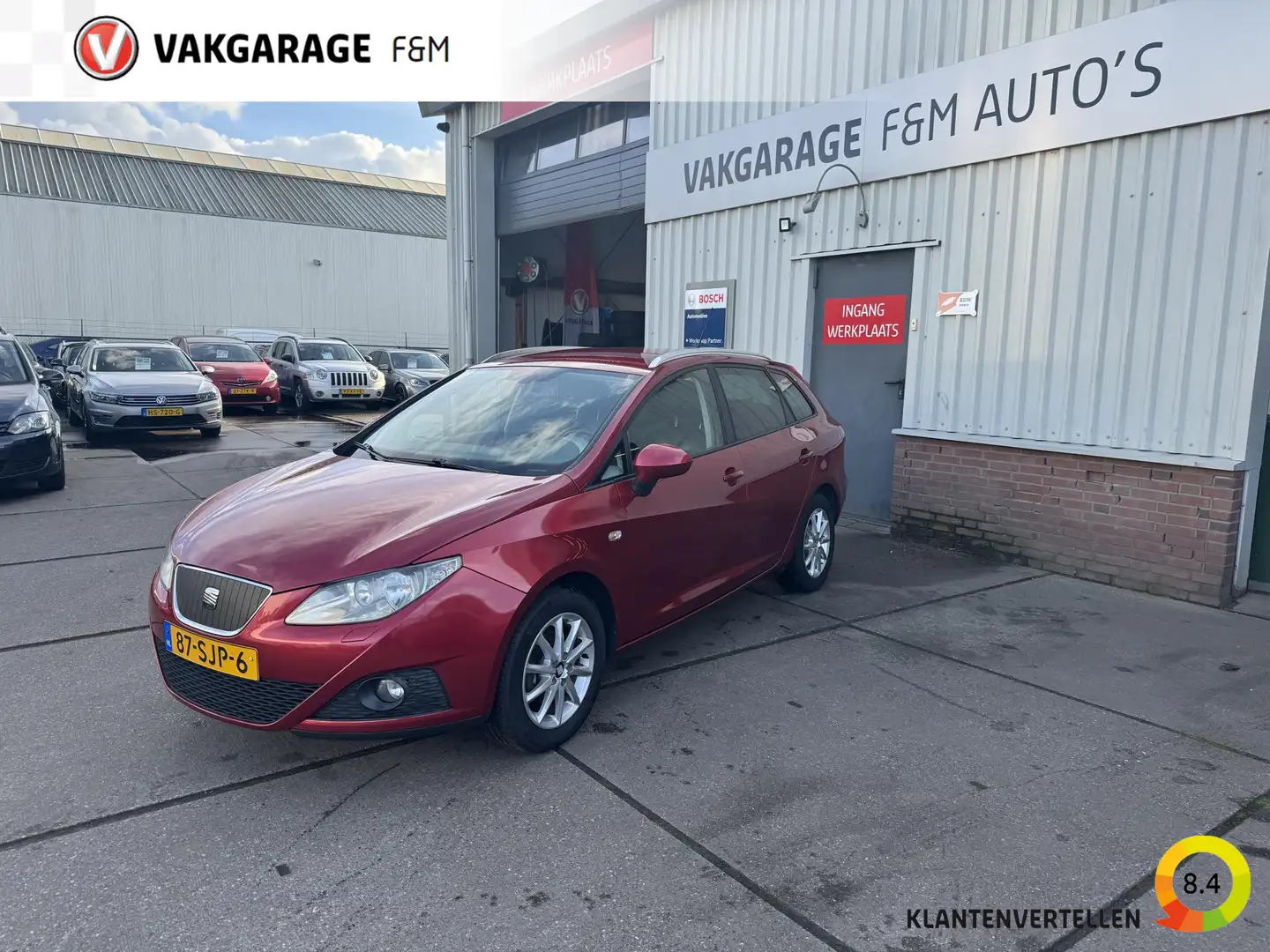 SEAT Ibiza ST 1.2 TDI Style Ecomotive Red - 1