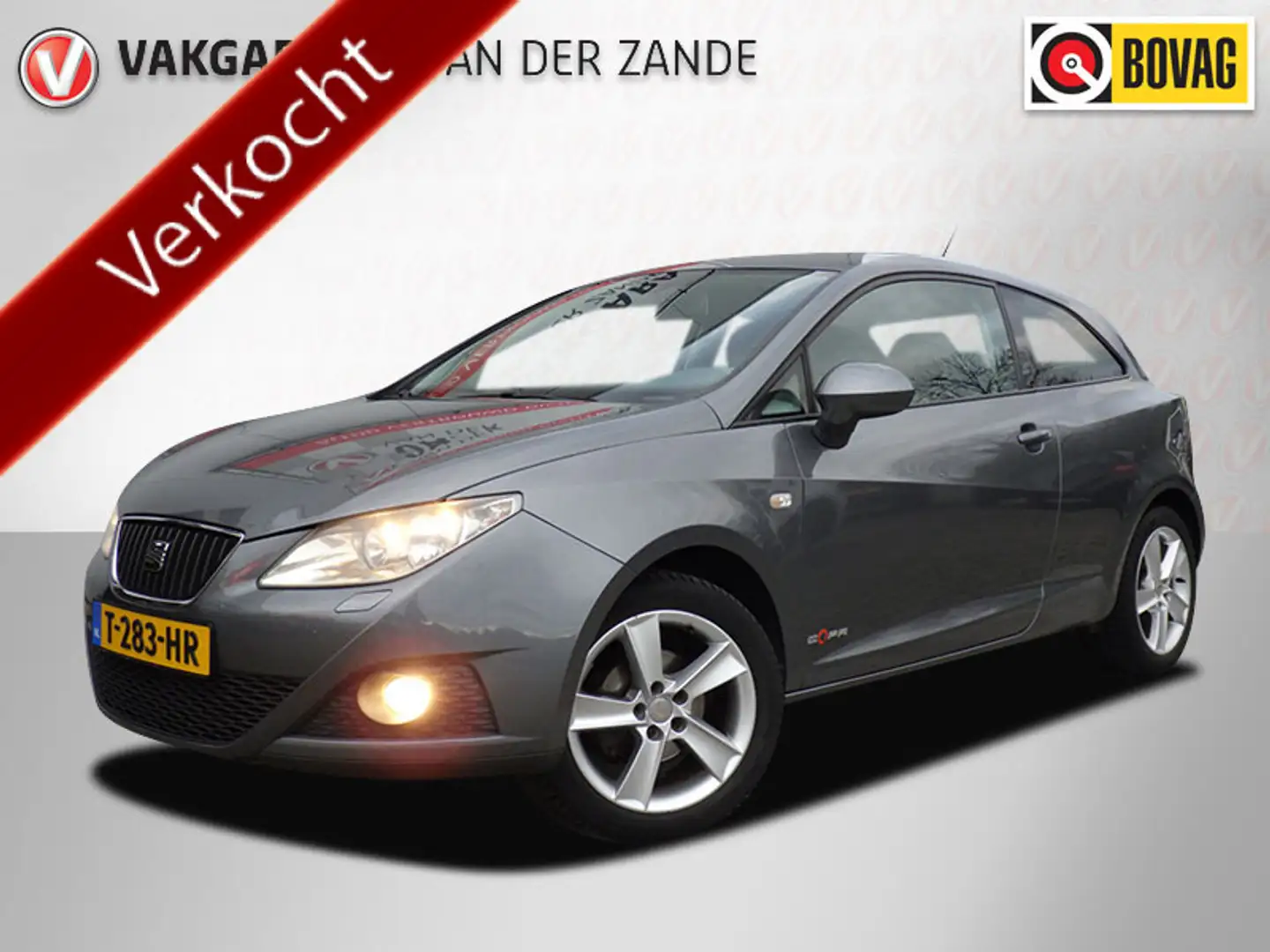 SEAT Ibiza 1.4 COPA, Airco, Cruise Control, Compleet! Grijs - 1