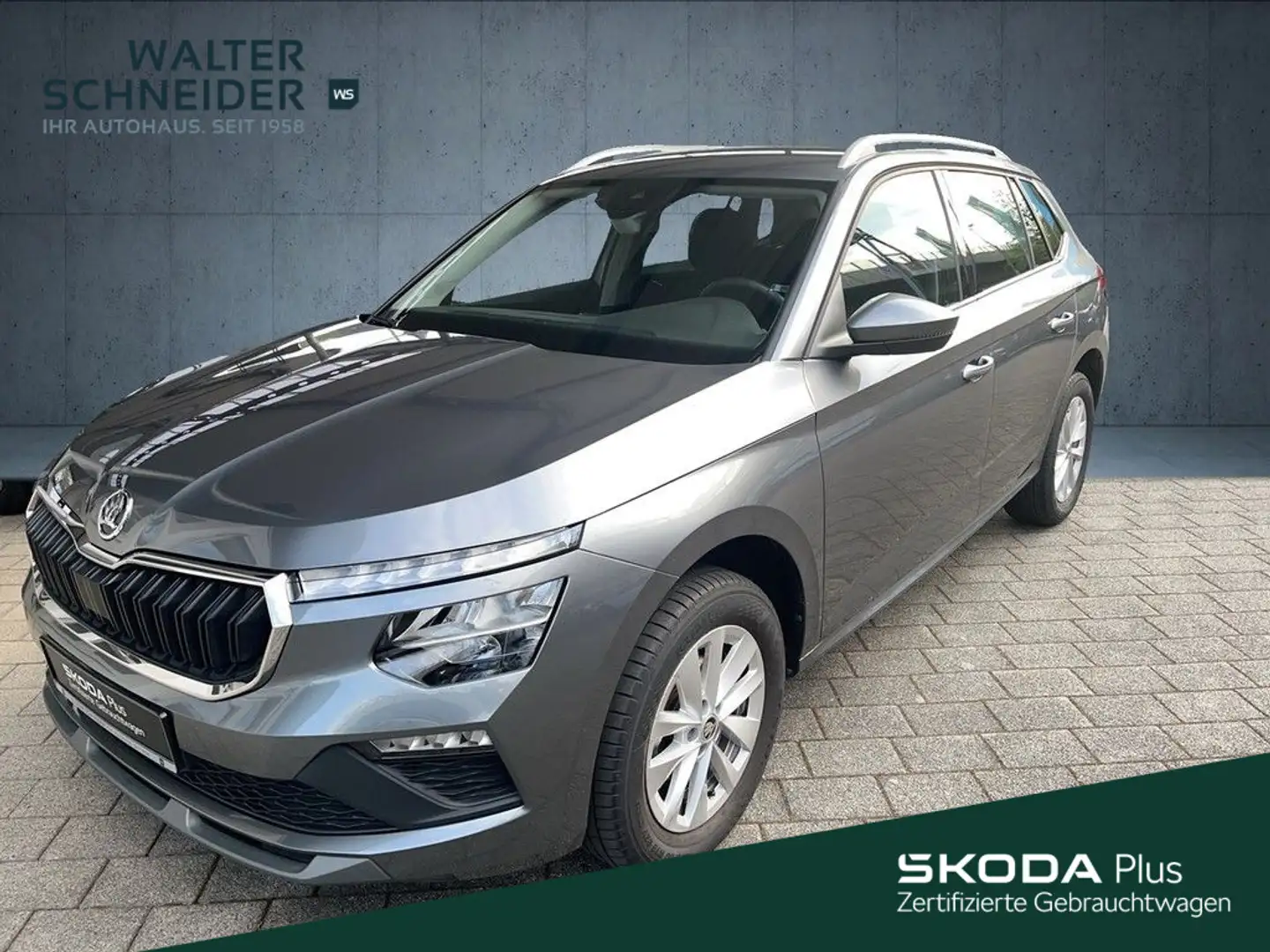 Skoda Kamiq 1.0 TSI Selection Smart Link SHZ Grijs - 1