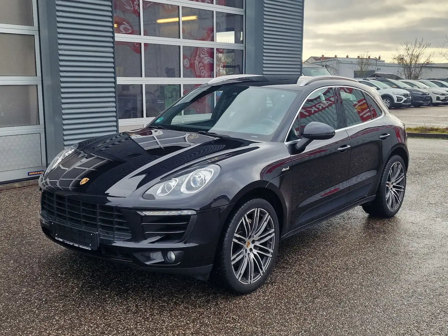 Porsche Macan S Diesel AHK Schwarz - 1