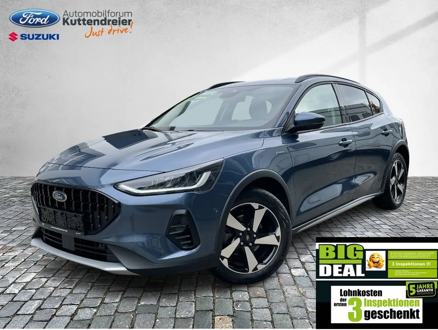 Ford Focus Mild-Hybrid Active Navi Kamera Sitzheizung Bleu - 2