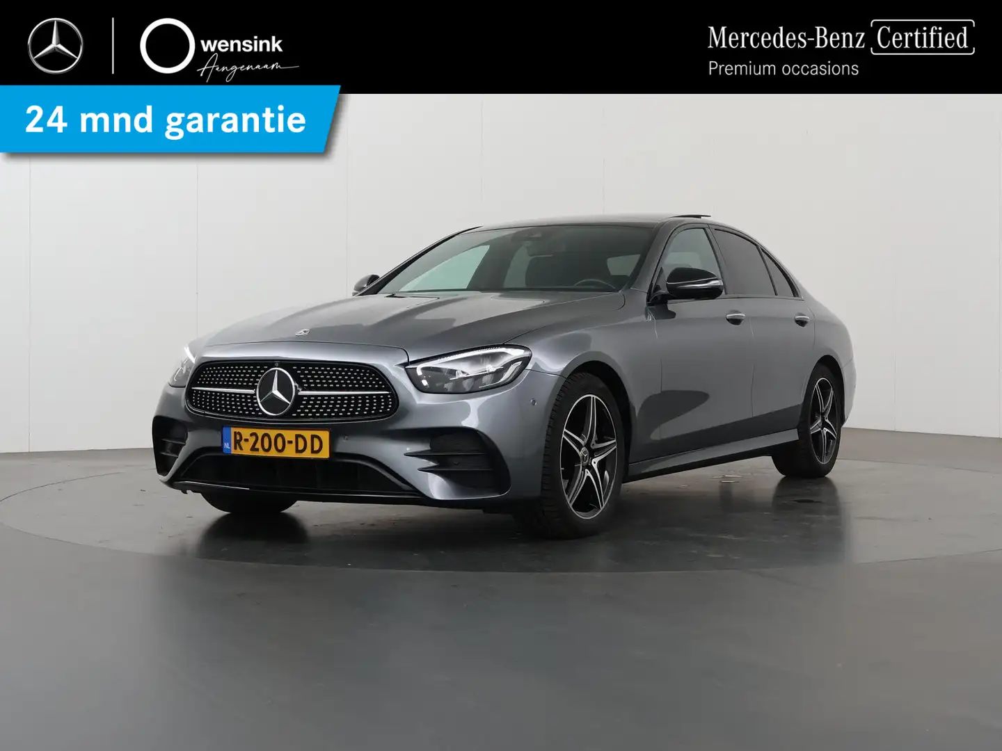 Mercedes-Benz E 200 AMG Line | Night | Burmester | Trekhaak | Panorama Grau - 1