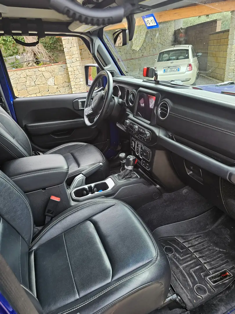 Jeep Wrangler Wrangler Unlimited 2.0 turbo Sahara auto Blu/Azzurro - 2