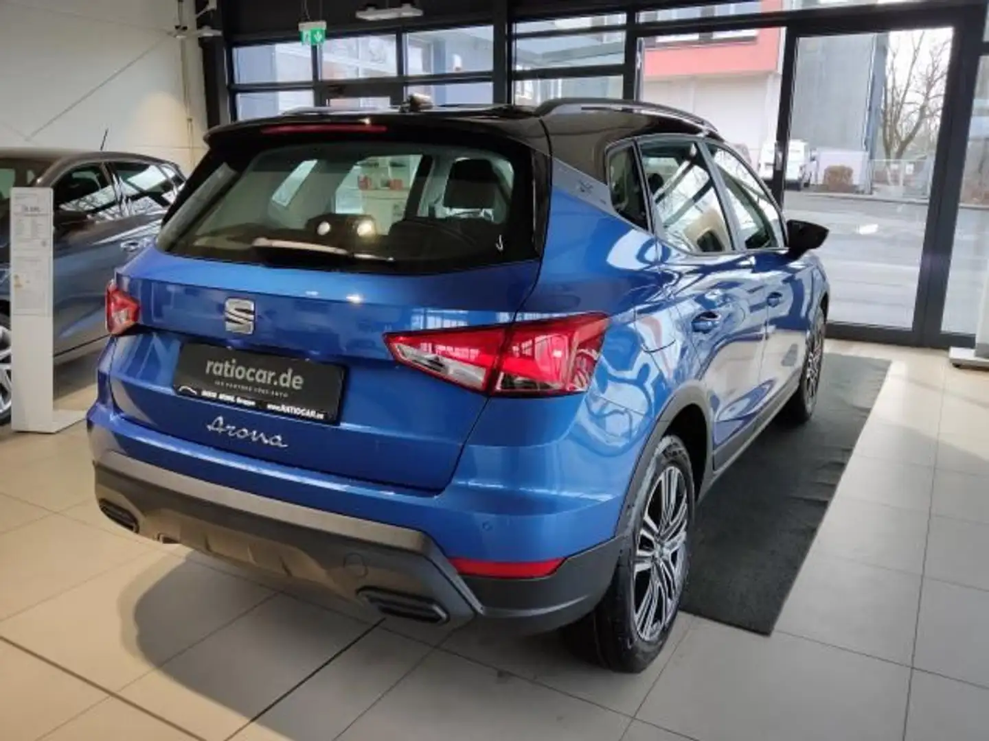 SEAT Arona ARONA STYLE EDITION 1.0 TSI AHZV-VORBER. SITZH. Bleu - 2