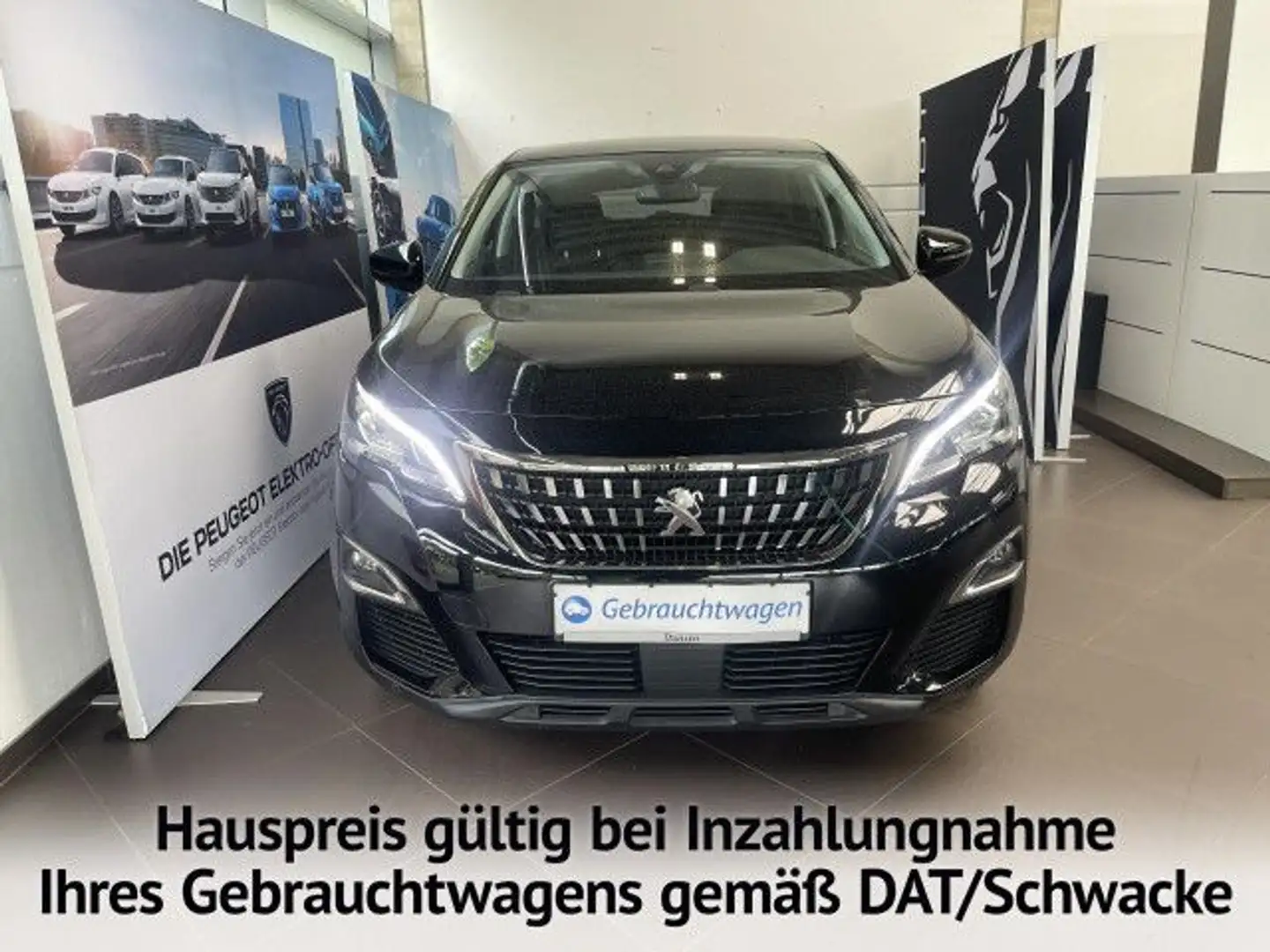Peugeot 3008 Active PureTech 130, R-Kamera, Klimaautomatik Schwarz - 2