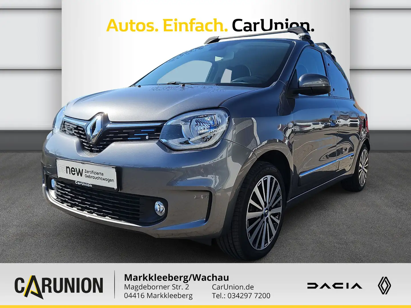 Renault Twingo E-TECH 100% el. INTENS Grau - 1