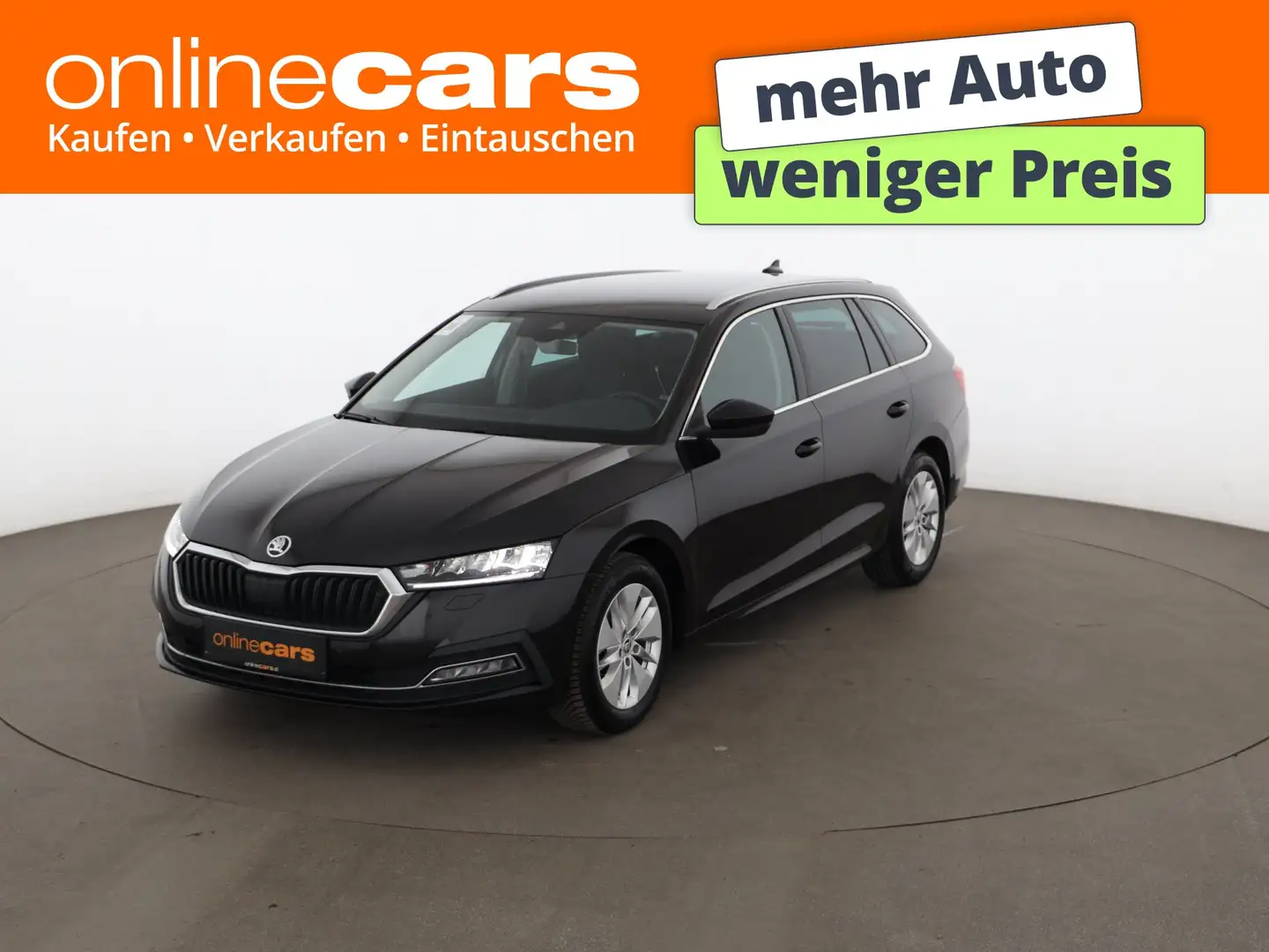 Skoda Octavia Combi 2.0 TDI Ambition LED NAVI SITZHZG Schwarz - 1