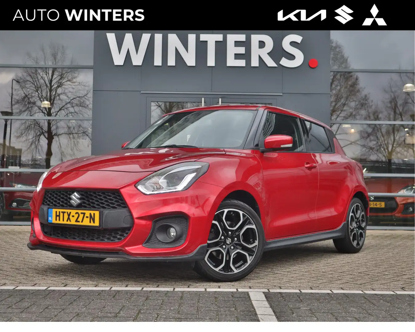 Suzuki Swift 1.4 Sport | Cr.Control | Stoelverw | Navi | BT | C Rojo - 1