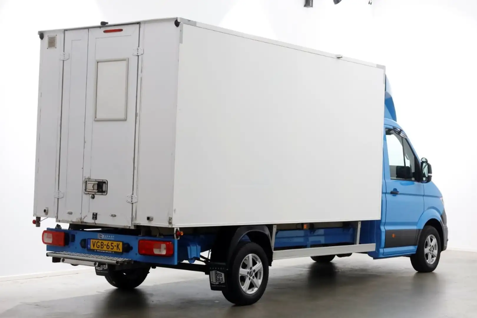 Volkswagen Crafter 35 2.0 TDI E6 Bakwagen met achterdeuren 2 Persoons Blauw - 2