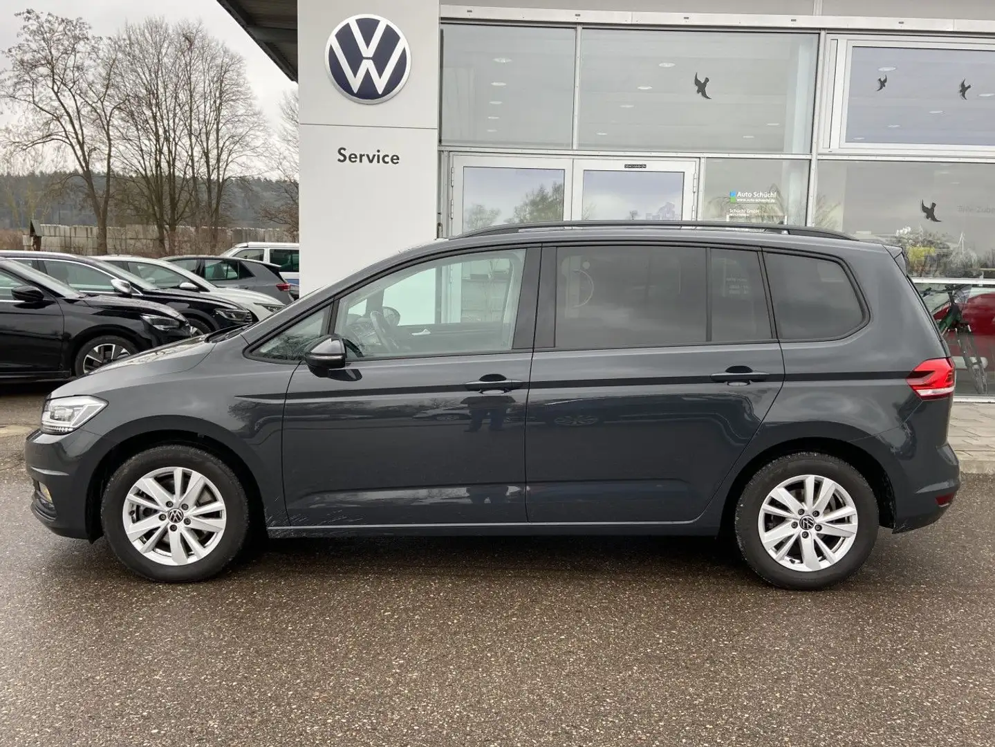 Volkswagen Touran 2.0 TDI COMFORTLINE NAVI+LED+AHK+PANORAMA Grau - 2