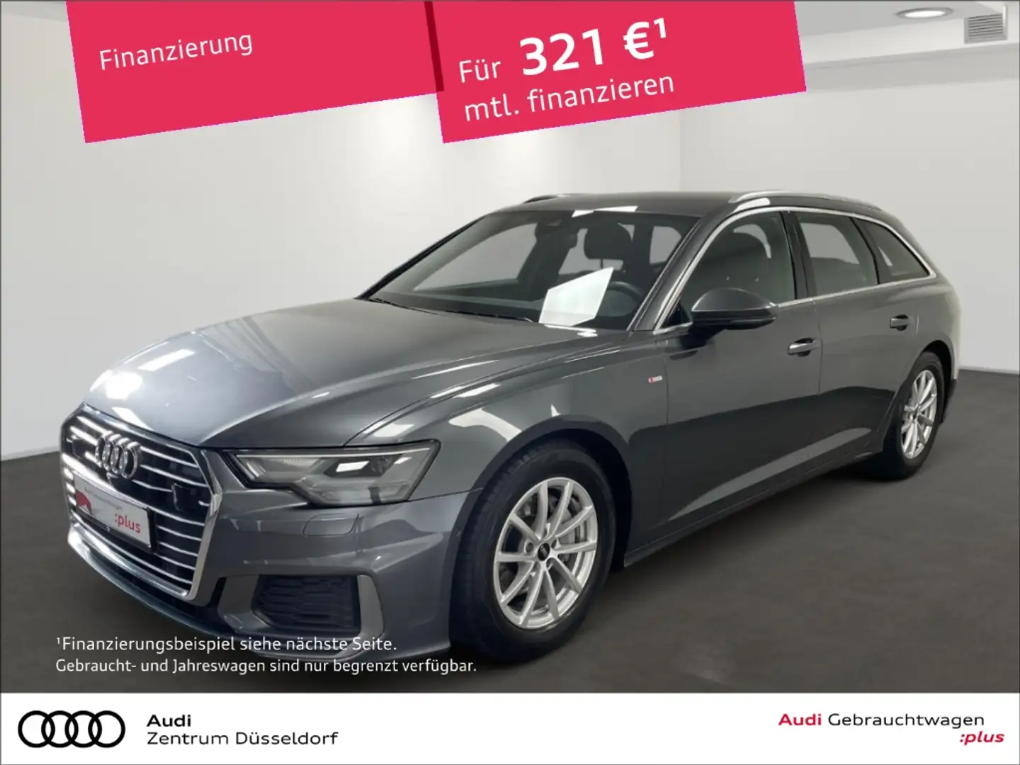 Audi A6 Avant 40 TDI sport AHK 360 B&O VIRTUAL ACC Grau - 1