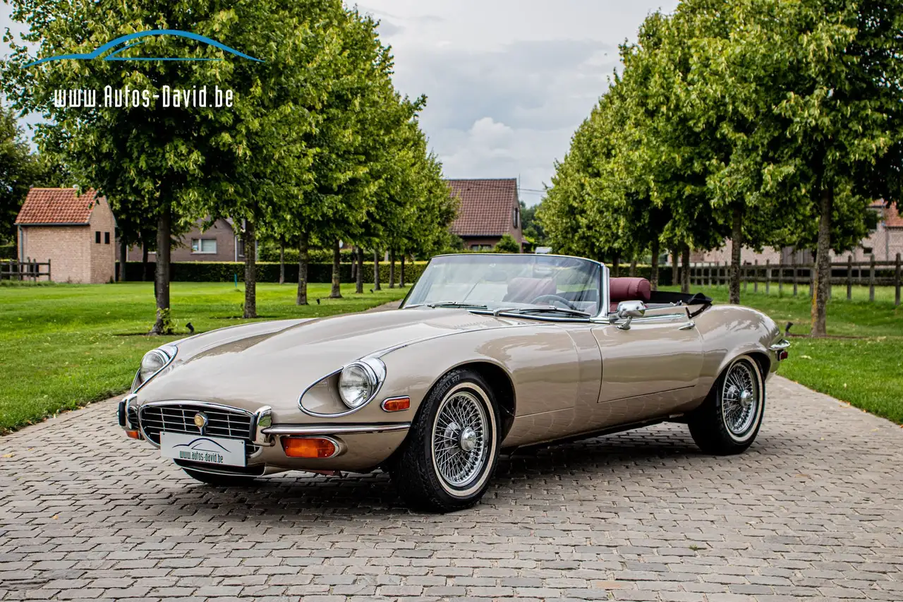 Jaguar E-Type V12 Serie 3 Cabrio Aut. / OLDTIMER / LEDER / 15", foto 3
