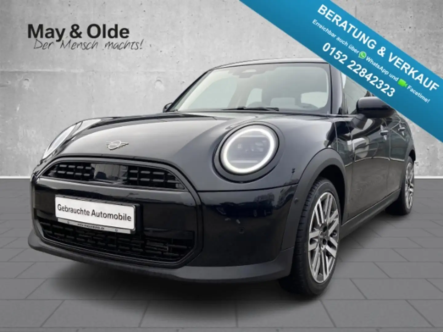 MINI Classic Trim Leasing ab 419€ HUD Navi LED DAB SHZ Schwarz - 1