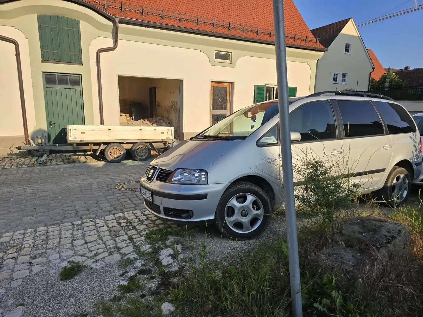 SEAT Alhambra Alhambra Diesel 1.9 TDI Sport Argent - 1