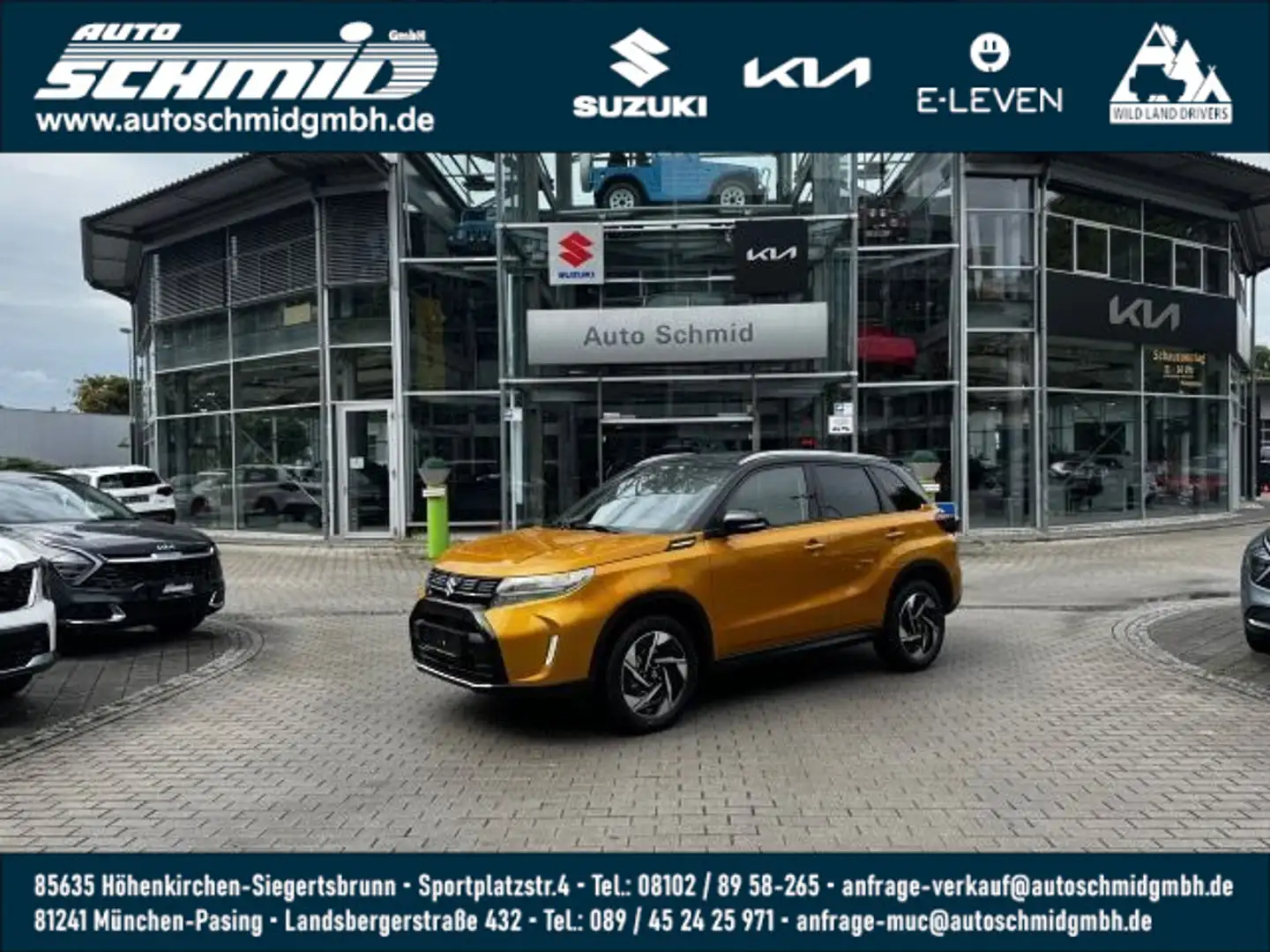 Suzuki Vitara VITARA 1.4 ALLRAD AUTOMATIK COMFORT+ (MY26) Jaune - 1
