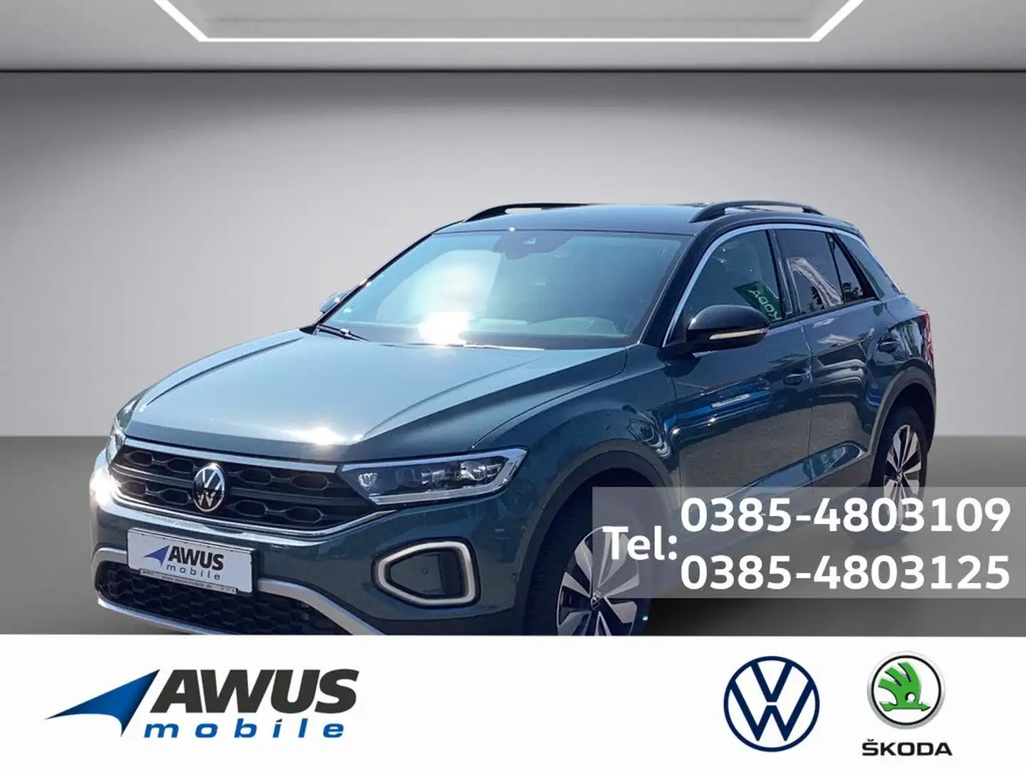 Volkswagen T-Roc 1.5TSI DSG Move AHK Blau - 1