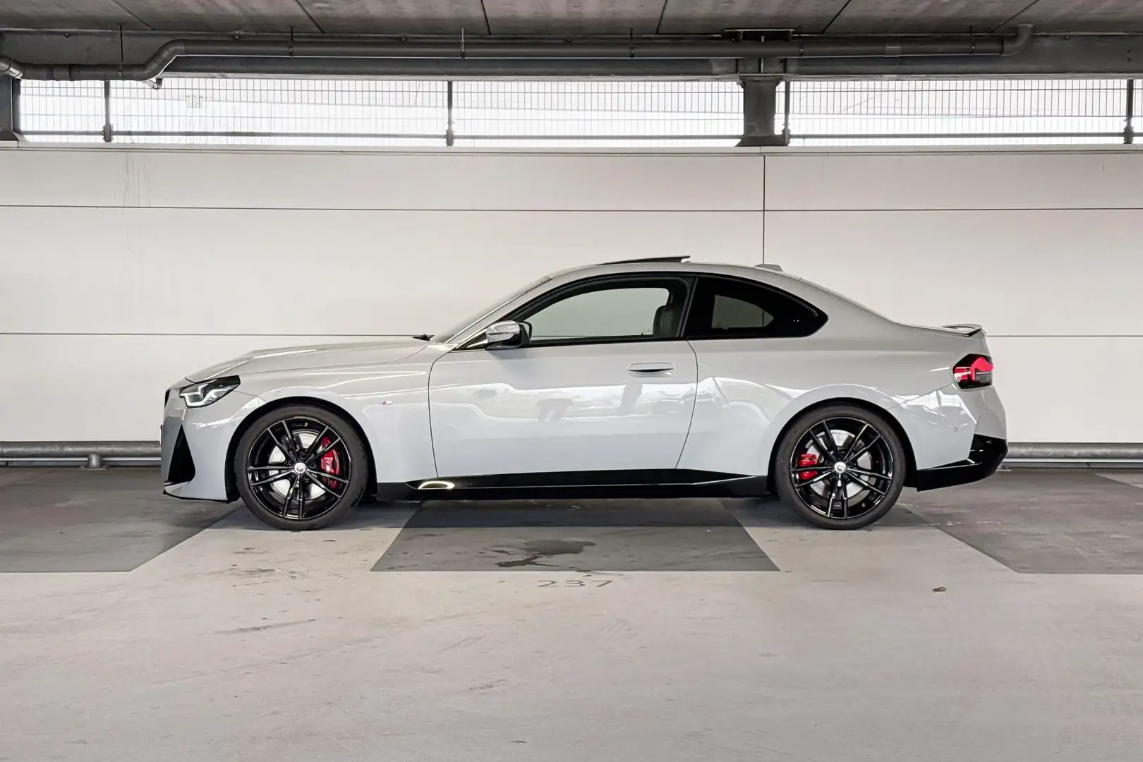 BMW 220 2 Serie Coupé 220i Gris - 2