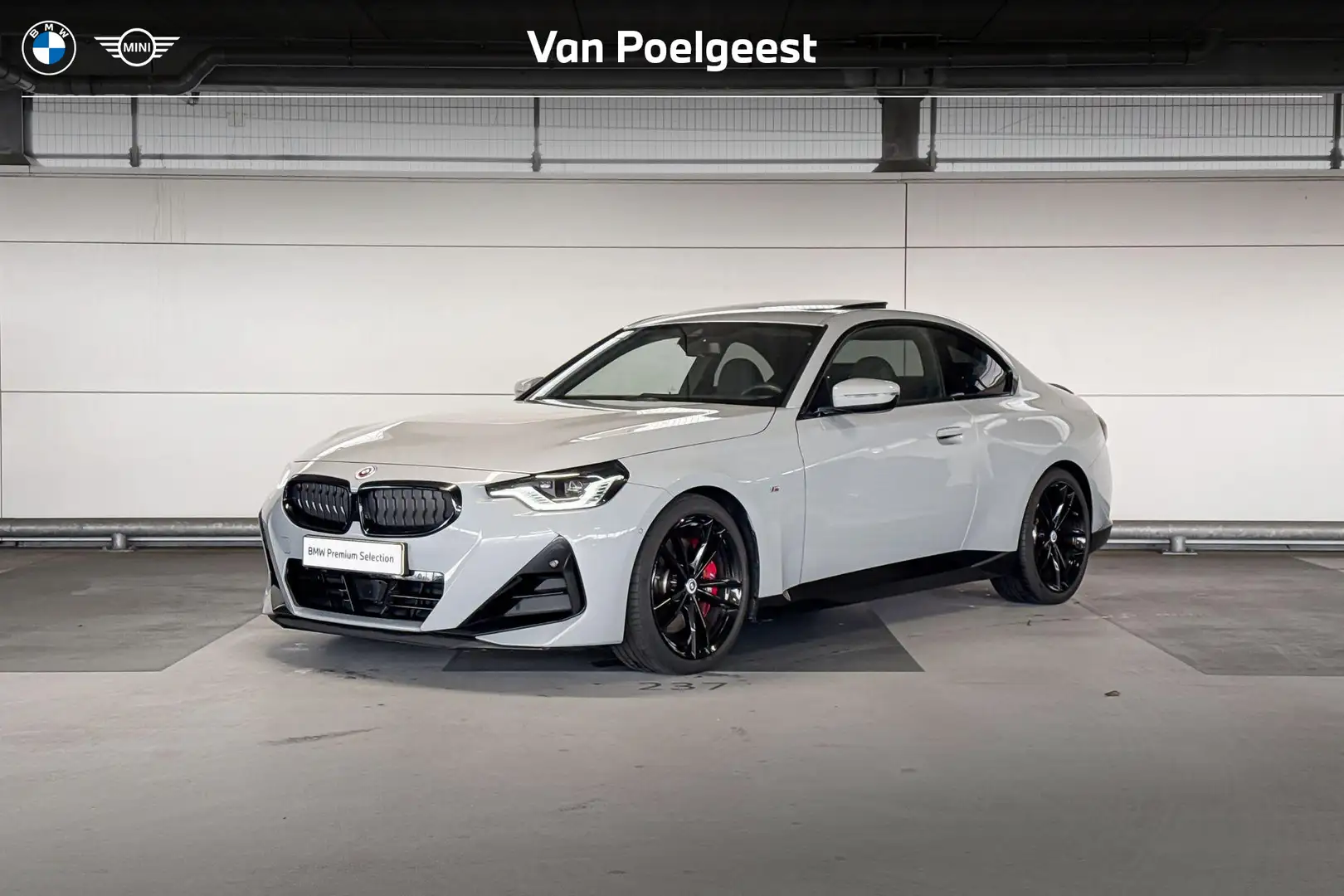 BMW 220 2 Serie Coupé 220i Gris - 1