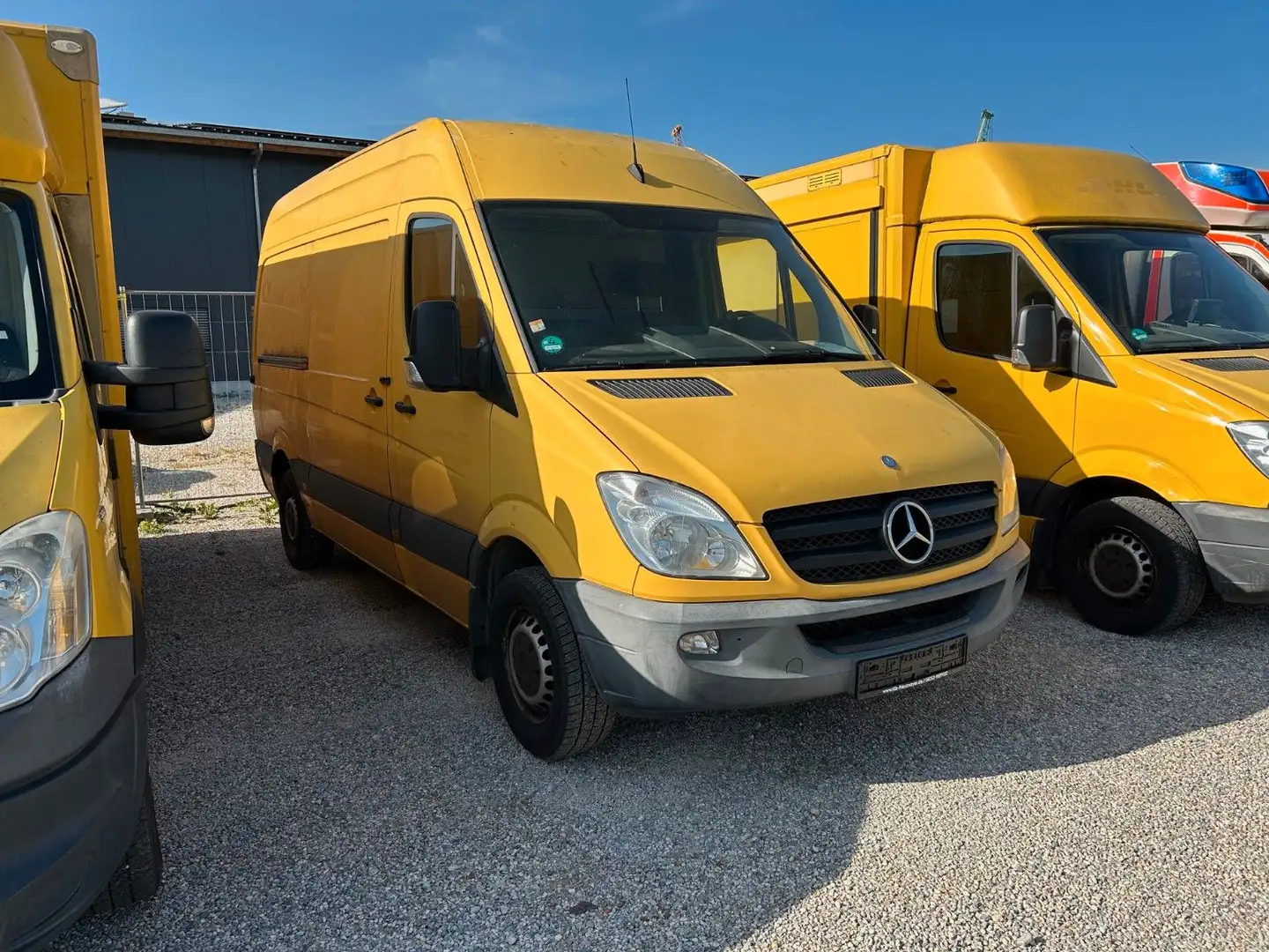 Mercedes-Benz Sprinter 313 CDI L2H2/ lang und hoch/ 2-Sitzer Gelb - 1