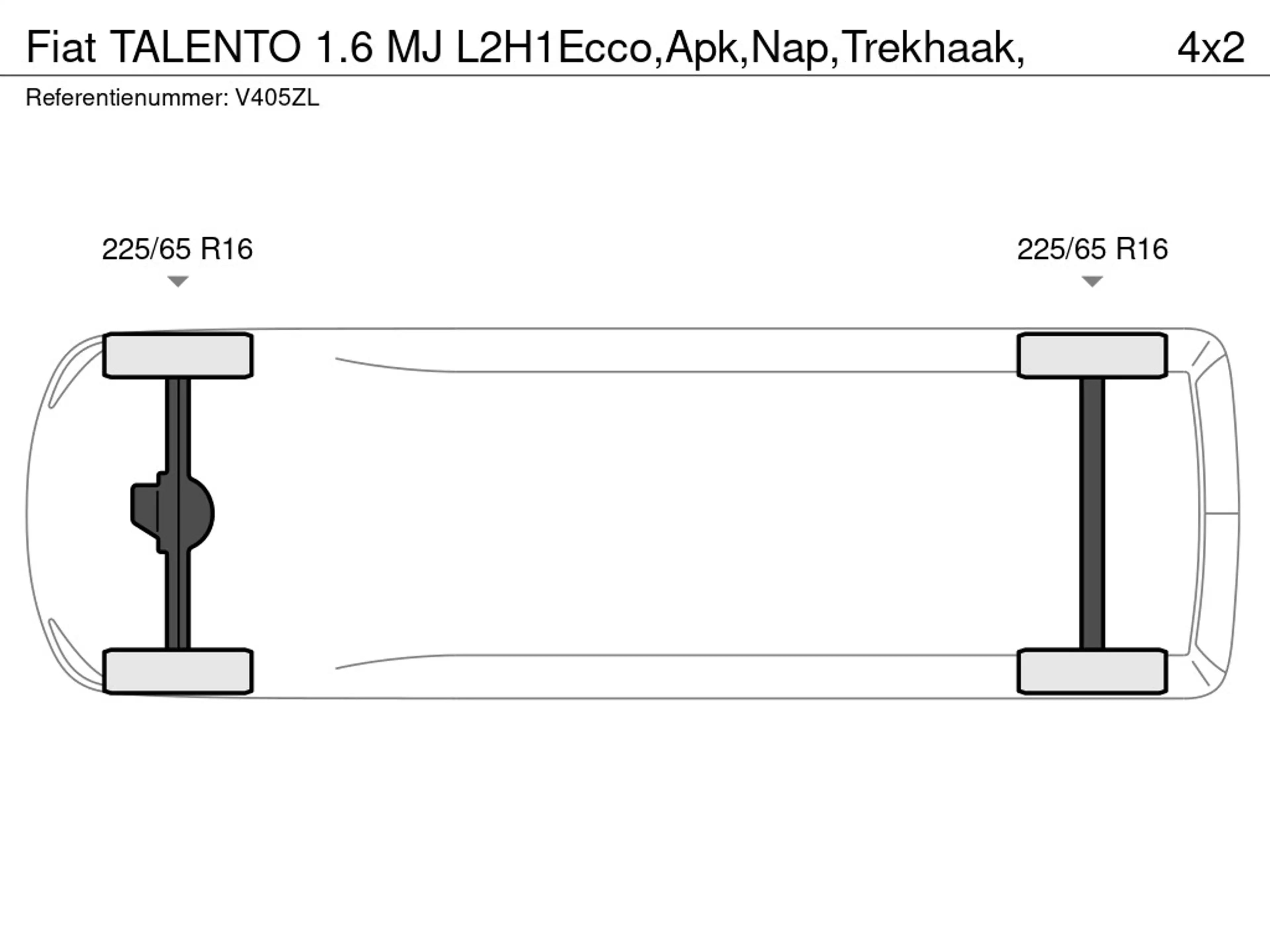 Fiat Talento L2H1 1.6 MultiJet 95pApk,Airco,Nap — photo 21