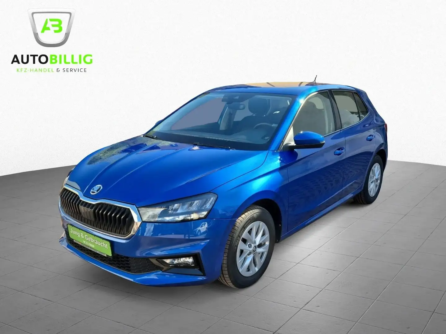 Skoda Fabia IV TSI 95  LED|SHZG|Klima|Temp.|PDC Blau - 1