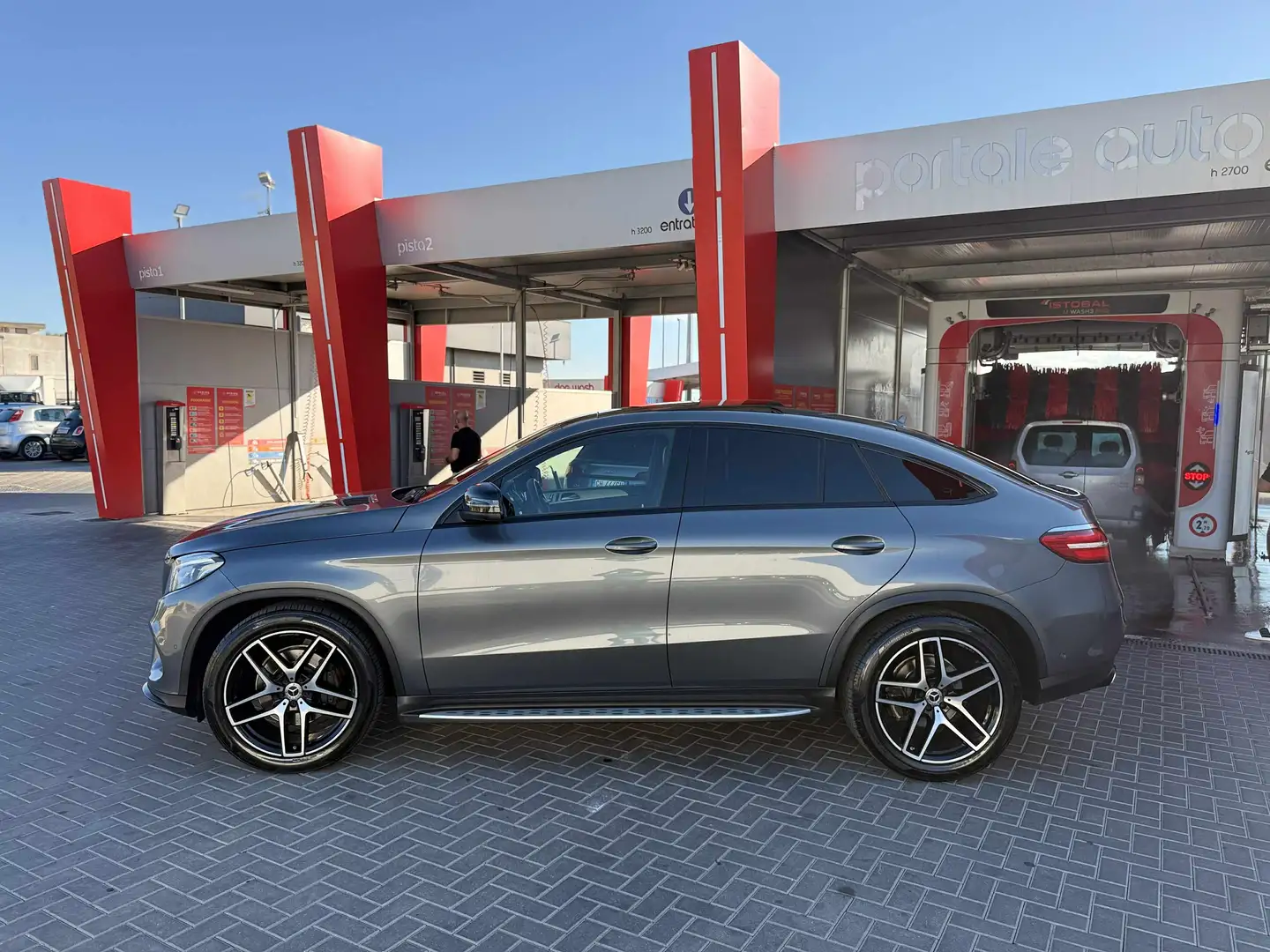 Mercedes-Benz GLE 350 GLE Coupe d Premium Plus 4matic /TETTO/21/PEDANE Grigio - 1