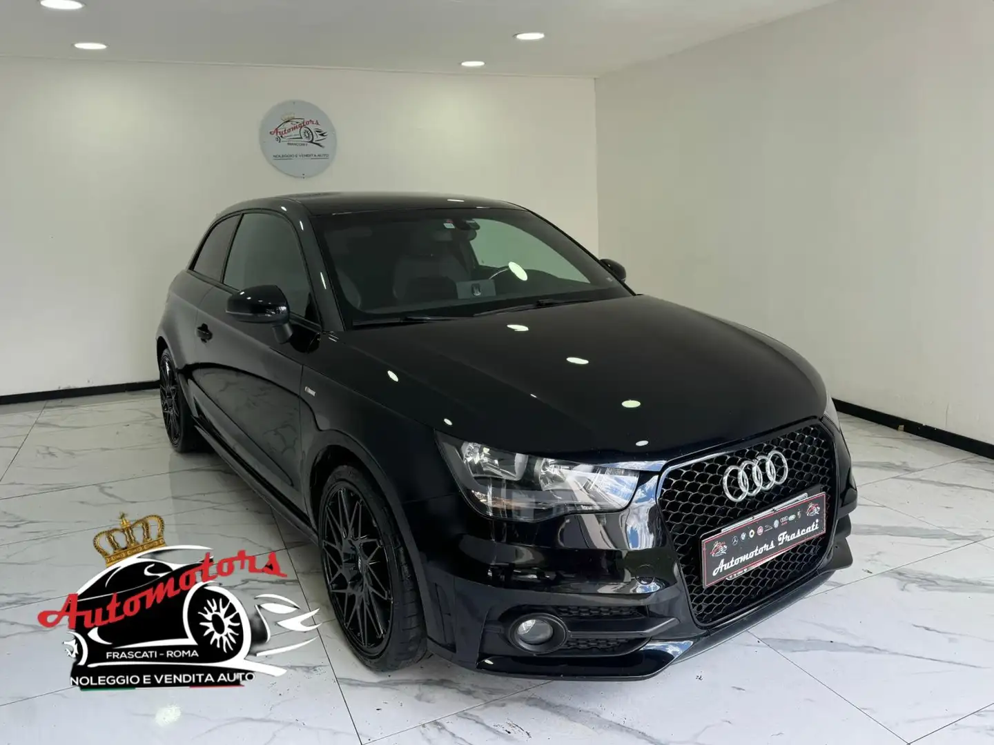 Audi A1 1.4 tfsi S-LINE -185cv s-tronic-2016 Zwart - 1