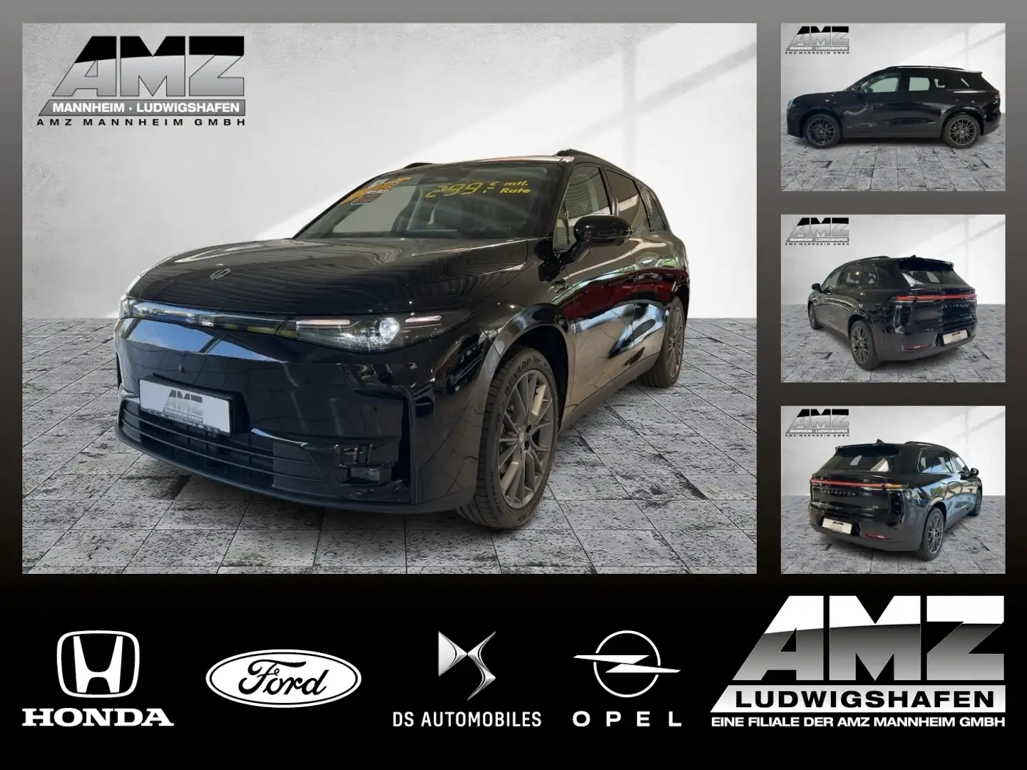 Leapmotor C10 BEV 69kWh Design NAVI*KAM*PANO*VOLL*299,-MTL Schwarz - 1