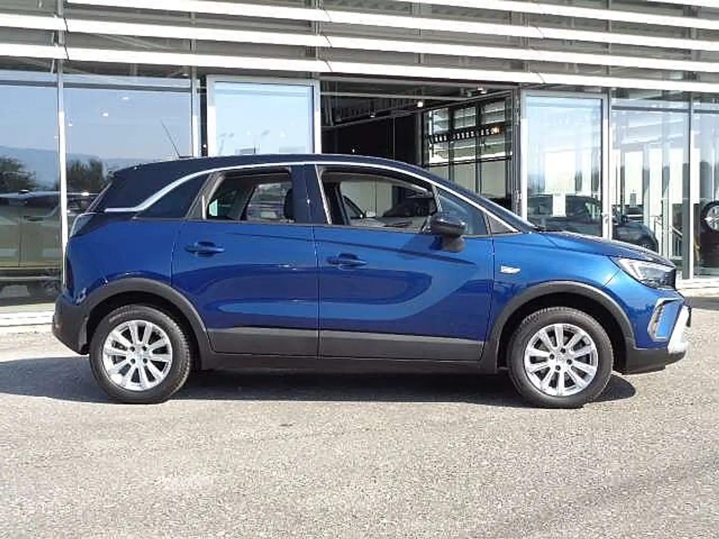 Opel Crossland 1,2 Turbo Elegance *Navi *Leder Blau - 2