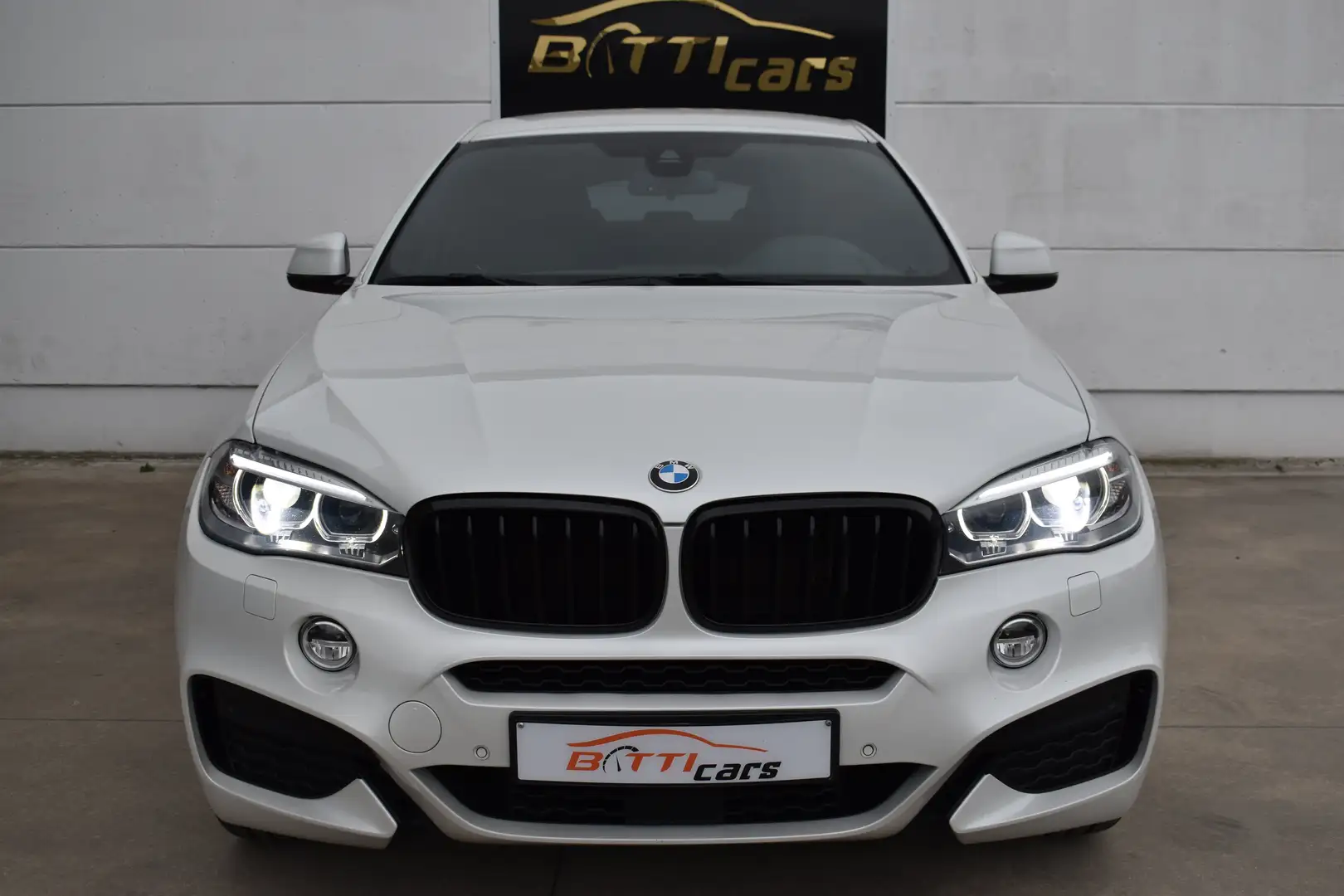 BMW X6 xDrive30d* M-Sport* Leder Zetelverw.* 20" Velgen Bianco - 2