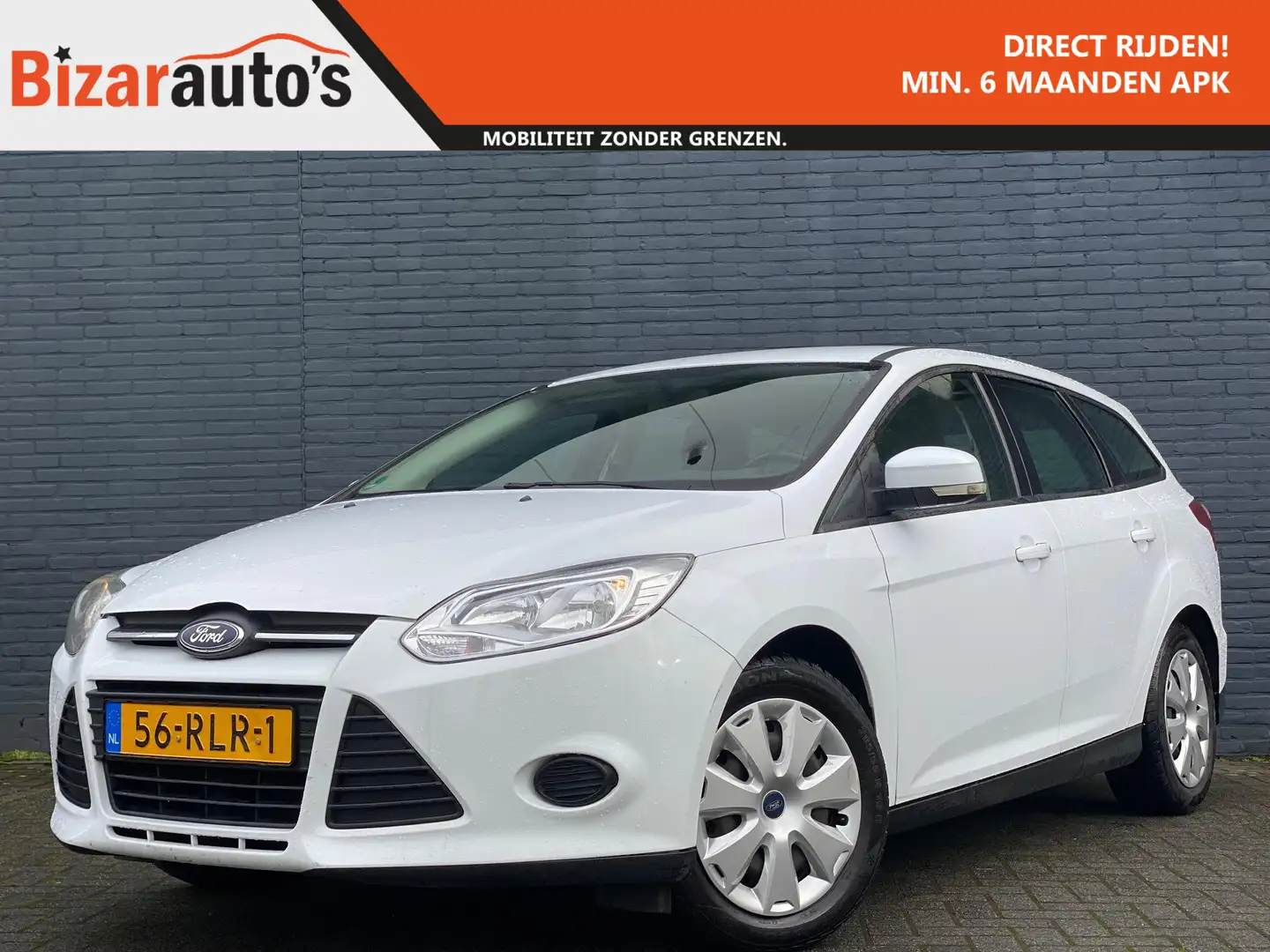 Ford Focus Wagon 1.6 TI-VCT Trend Lease Trekhaak Airco Bianco - 1