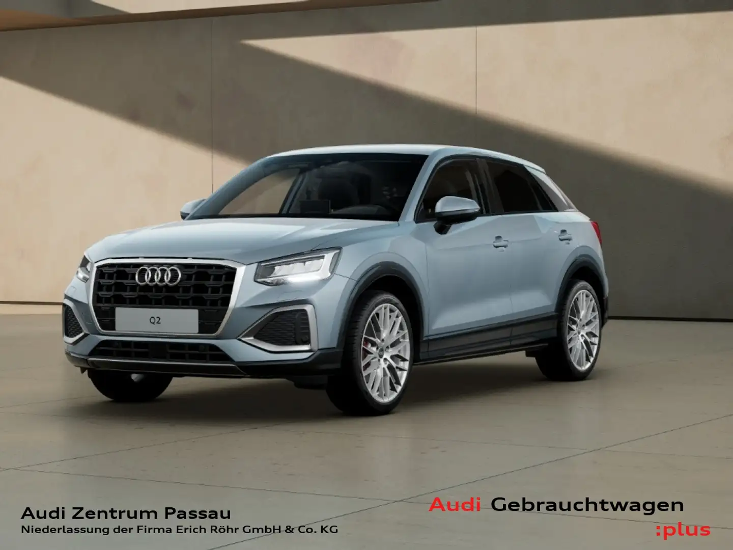 Audi Q2 35 TFSI advanced S tro. LED AHK virt. Cock.+ Grau - 1