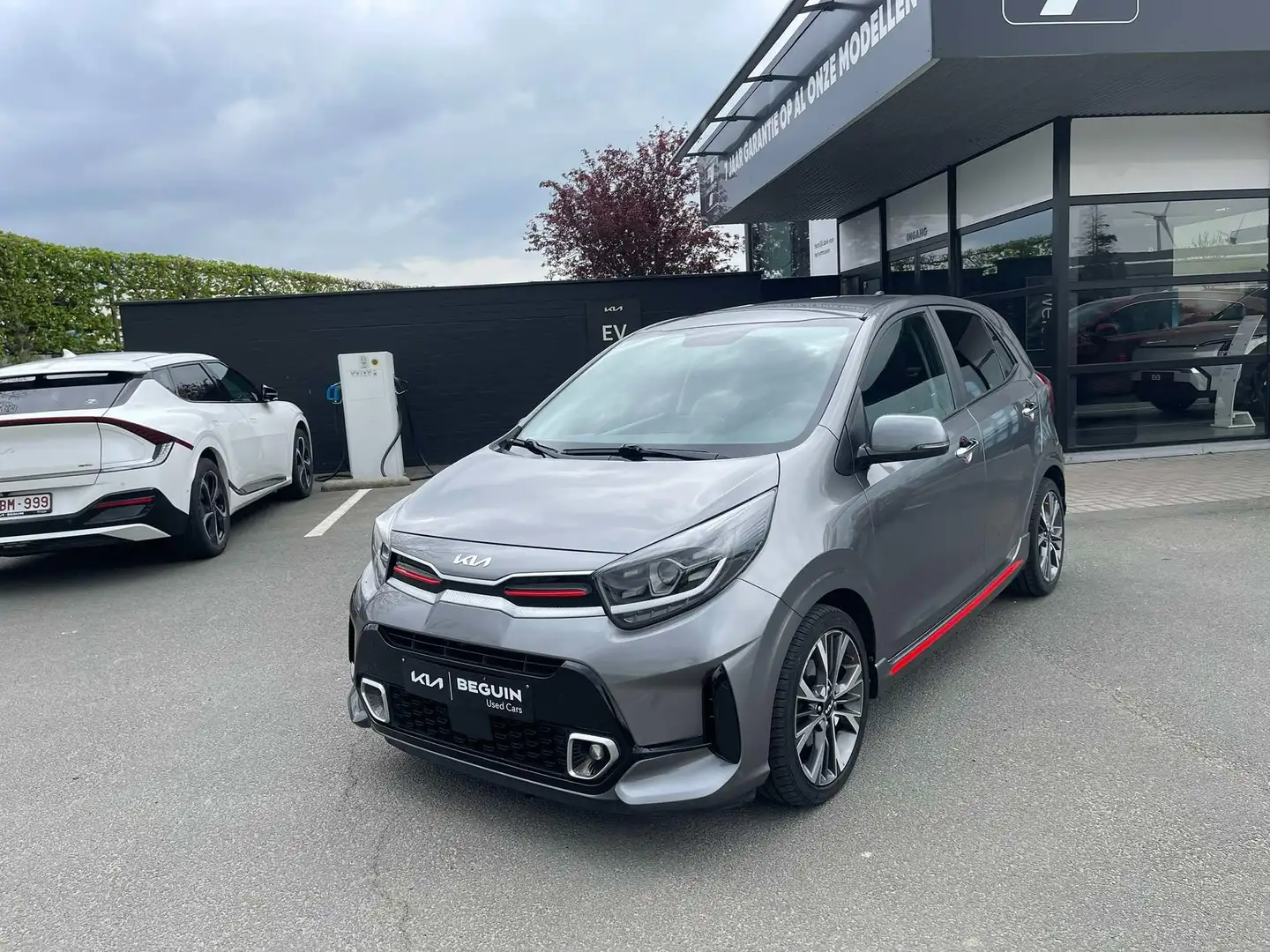 Kia Picanto 1.0i GT Line ISG Grijs - 1