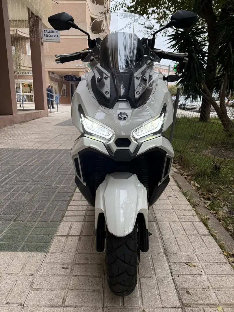 SYM ADX 125 Moto en perfecto estado y aun 3 años de garantia Blanc - 2