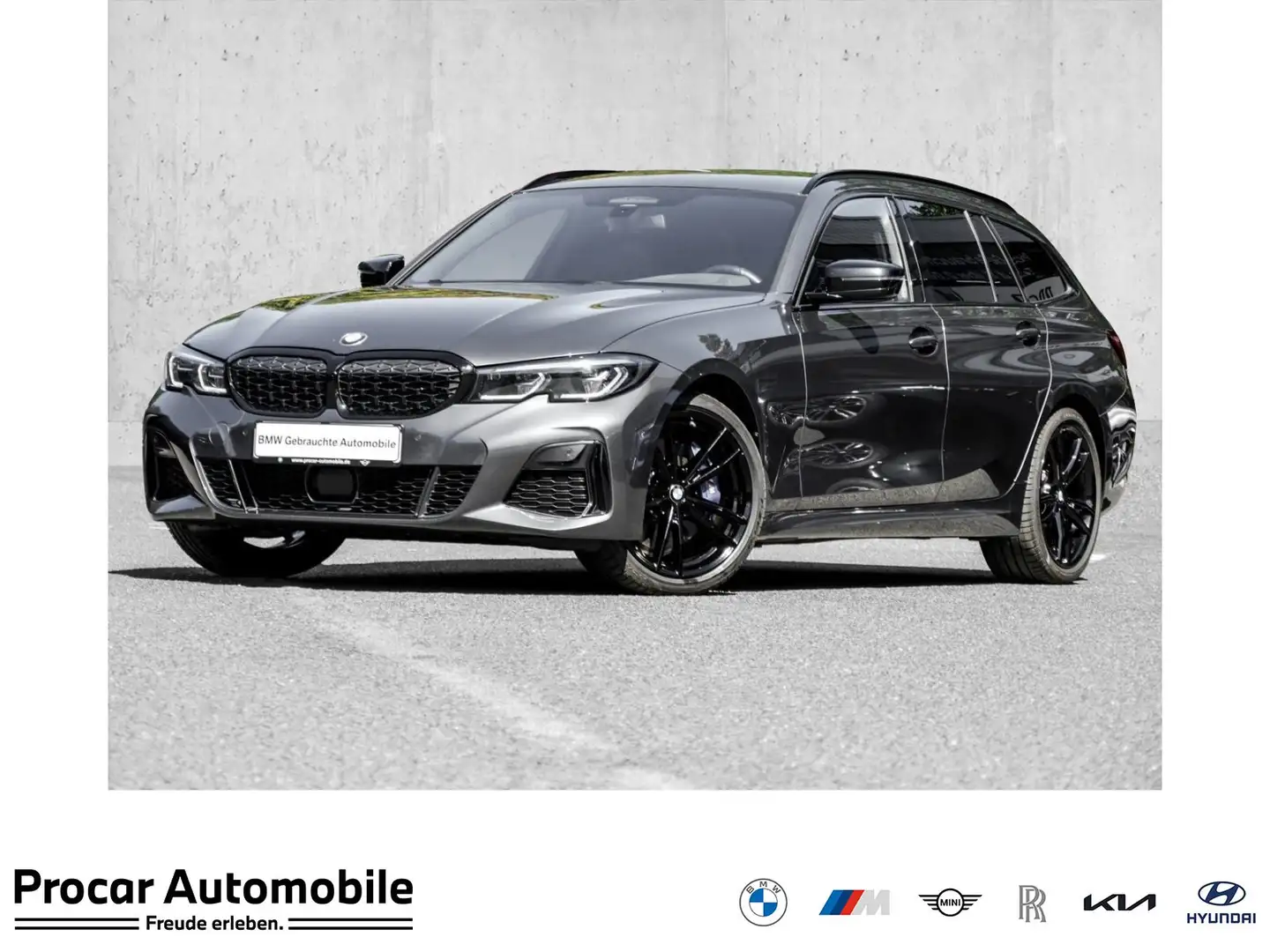 BMW 340 M340d xDrive LASER+DA PROF+HiFi+SHZ+LC PROF Grigio - 1