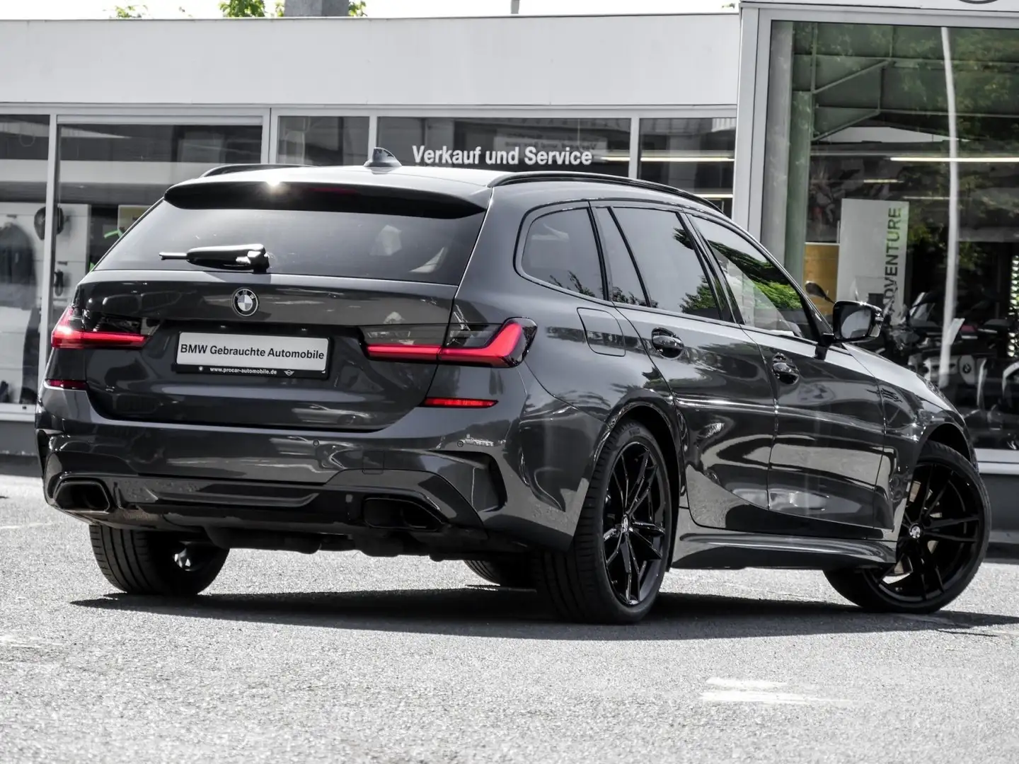BMW 340 M340d xDrive LASER+DA PROF+HiFi+SHZ+LC PROF Grigio - 2