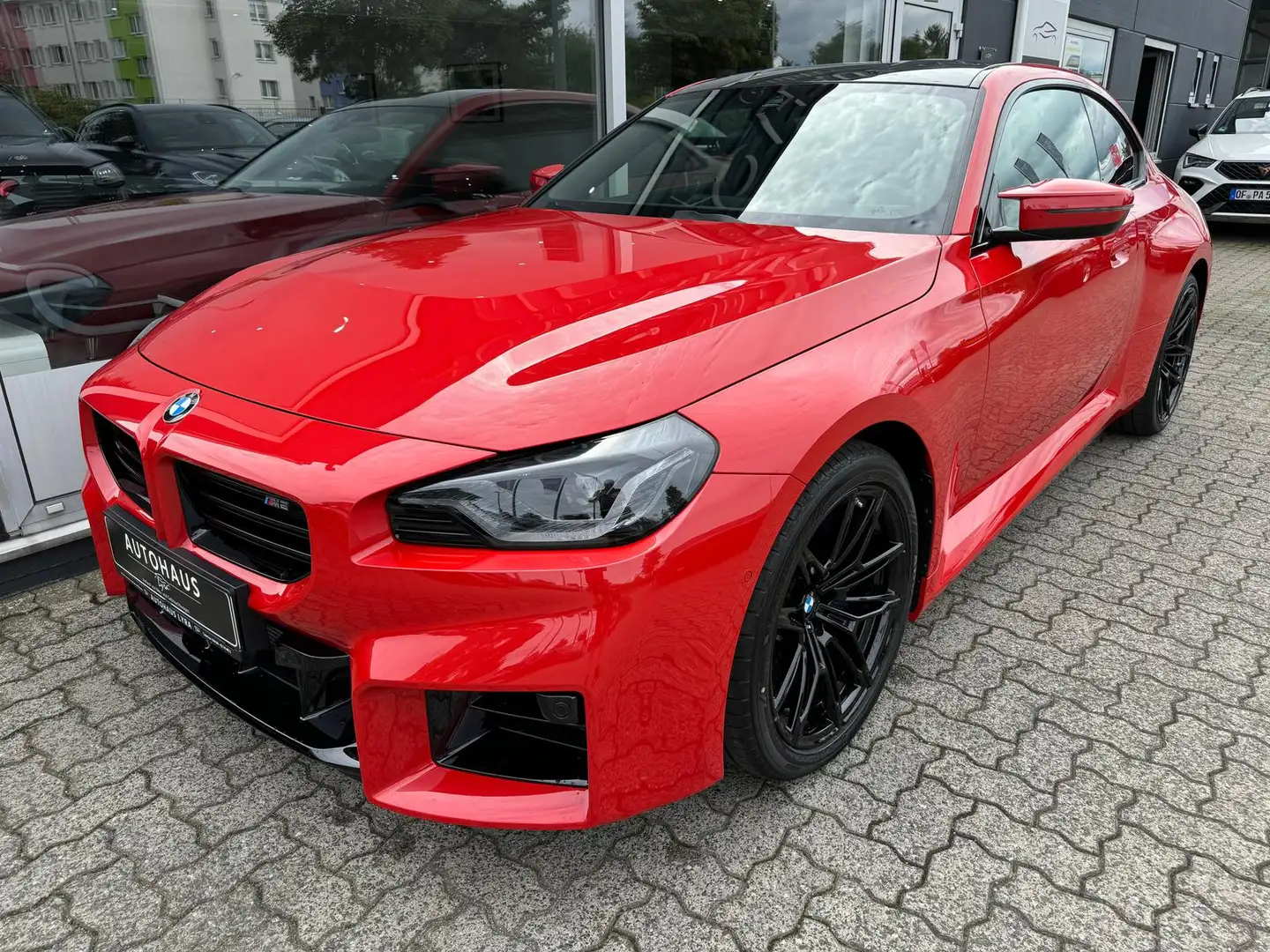 BMW M2 Coupe*M-RACE-TRACK*CARBON*SCHALENSITZ*H&K*KAM Rood - 2