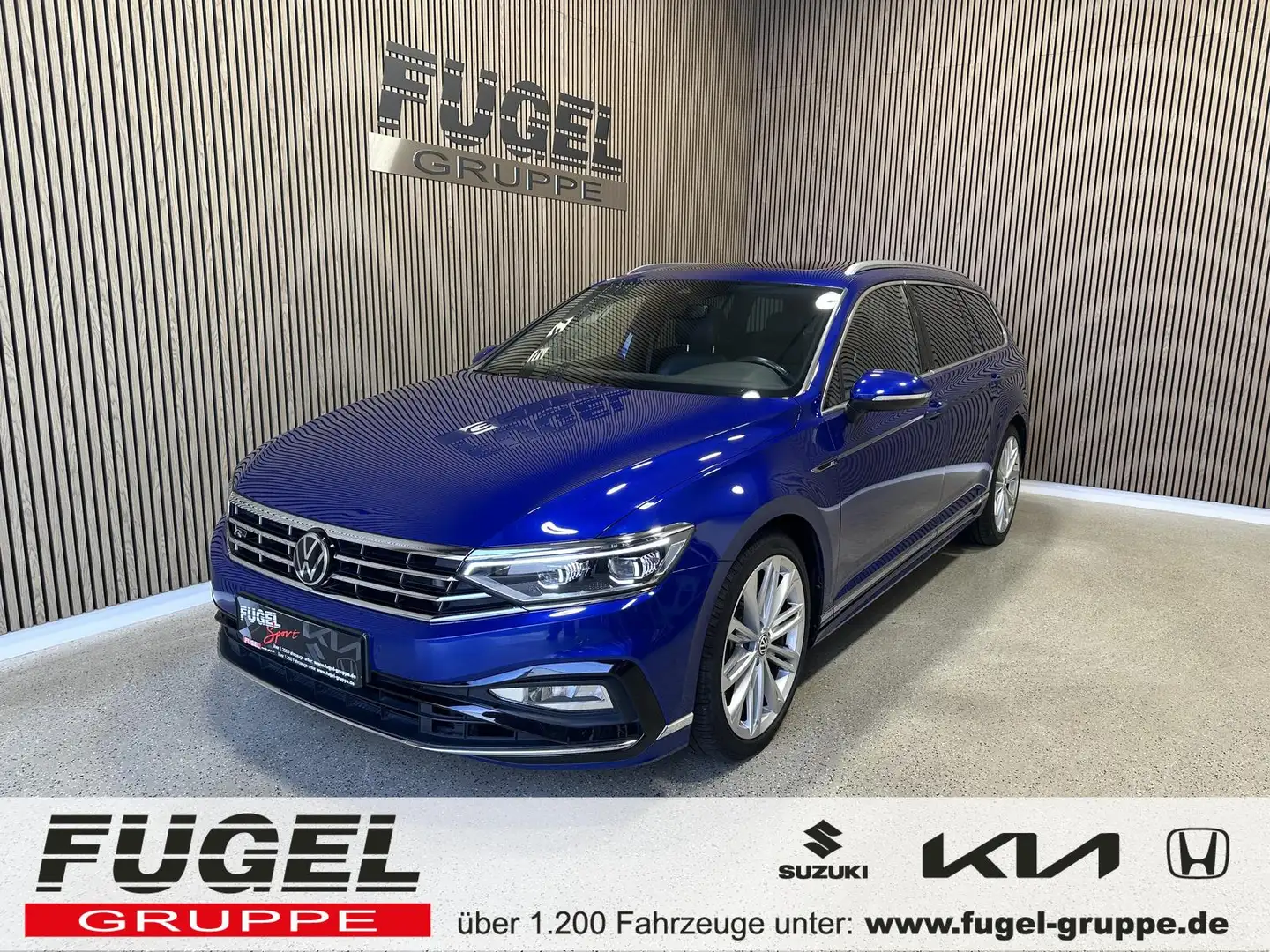 Volkswagen Passat Variant 2.0 TSI 4M R-Line IQ.LIGHT|PANO|Leder Azul - 1